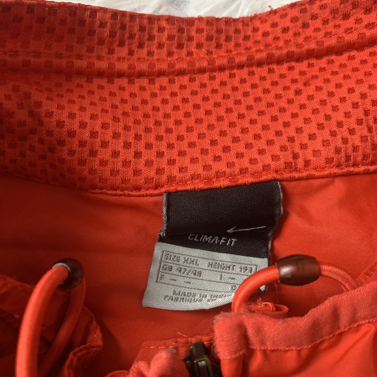 Nike Vintage Nike Y2K Logo Swoosh Light Jacket Clima-fit Size US XXL / EU 58 / 5 - 12 Thumbnail