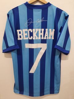 David Beckham Soccer Jersey Small 90s Skater Hiphop Streetwear Graffiti  Hype