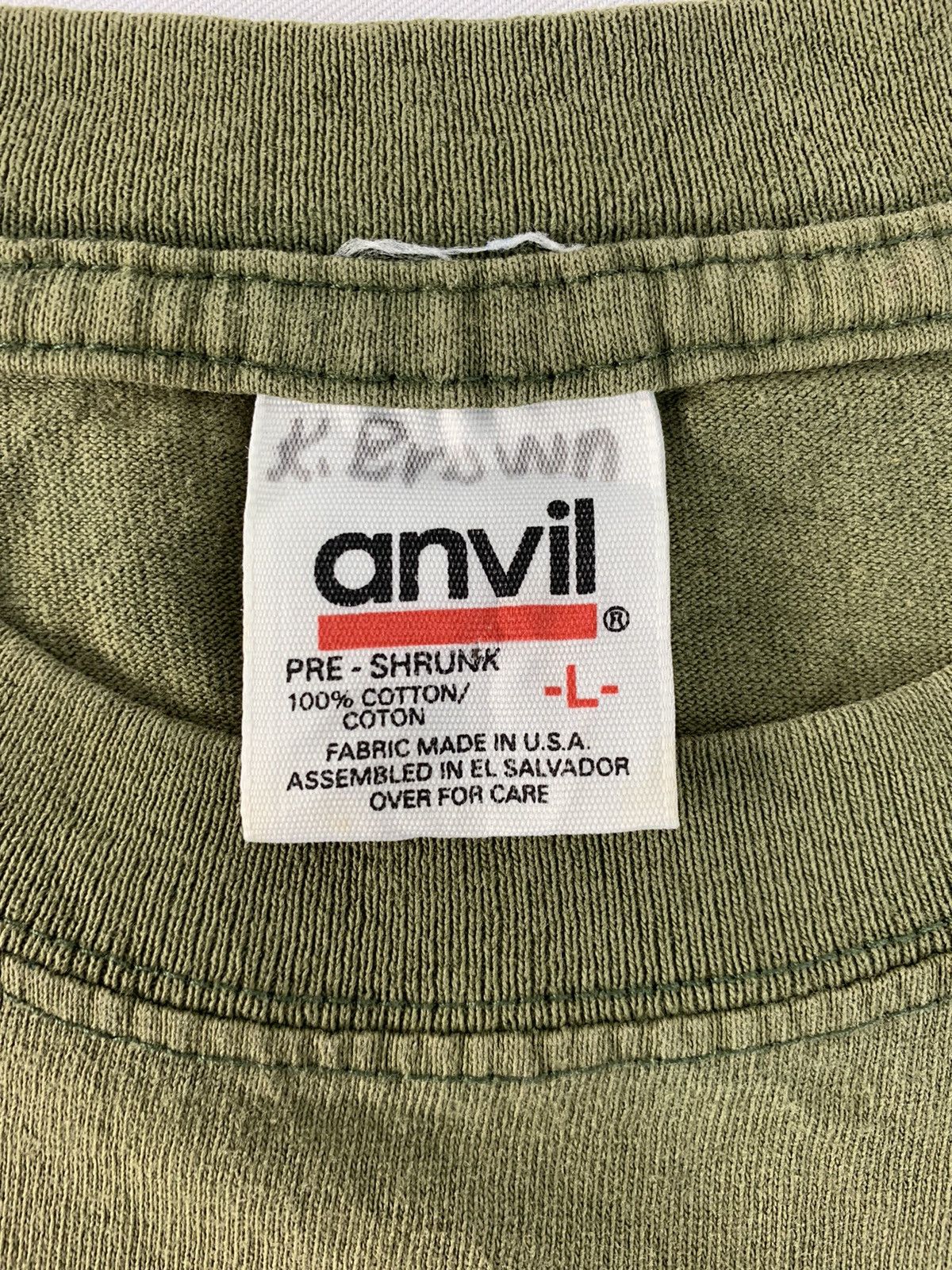 Anvil Vintage 90s Dave Matthews Band American Rock Tee Size US L / EU 52-54 / 3 - 3 Thumbnail