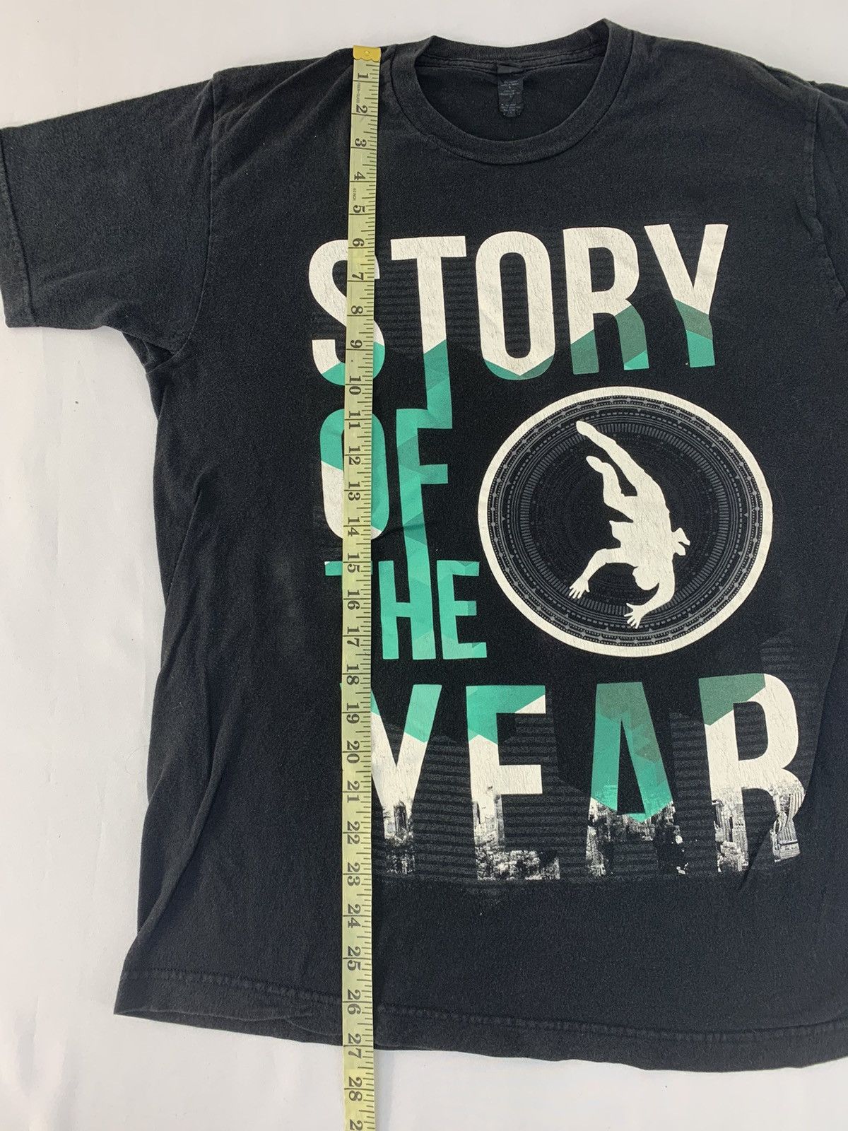 Band Tees Story Of The Year American Rock Band Big Logo Printed Tee Size US M / EU 48-50 / 2 - 7 Thumbnail