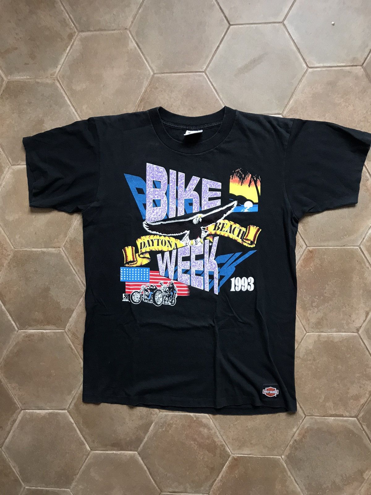 Harley Davidson × Vintage VINTAGE HARLEY DAVIDSON 1993 shirt Size US L / EU 52-54 / 3 - 1 Thumbnail