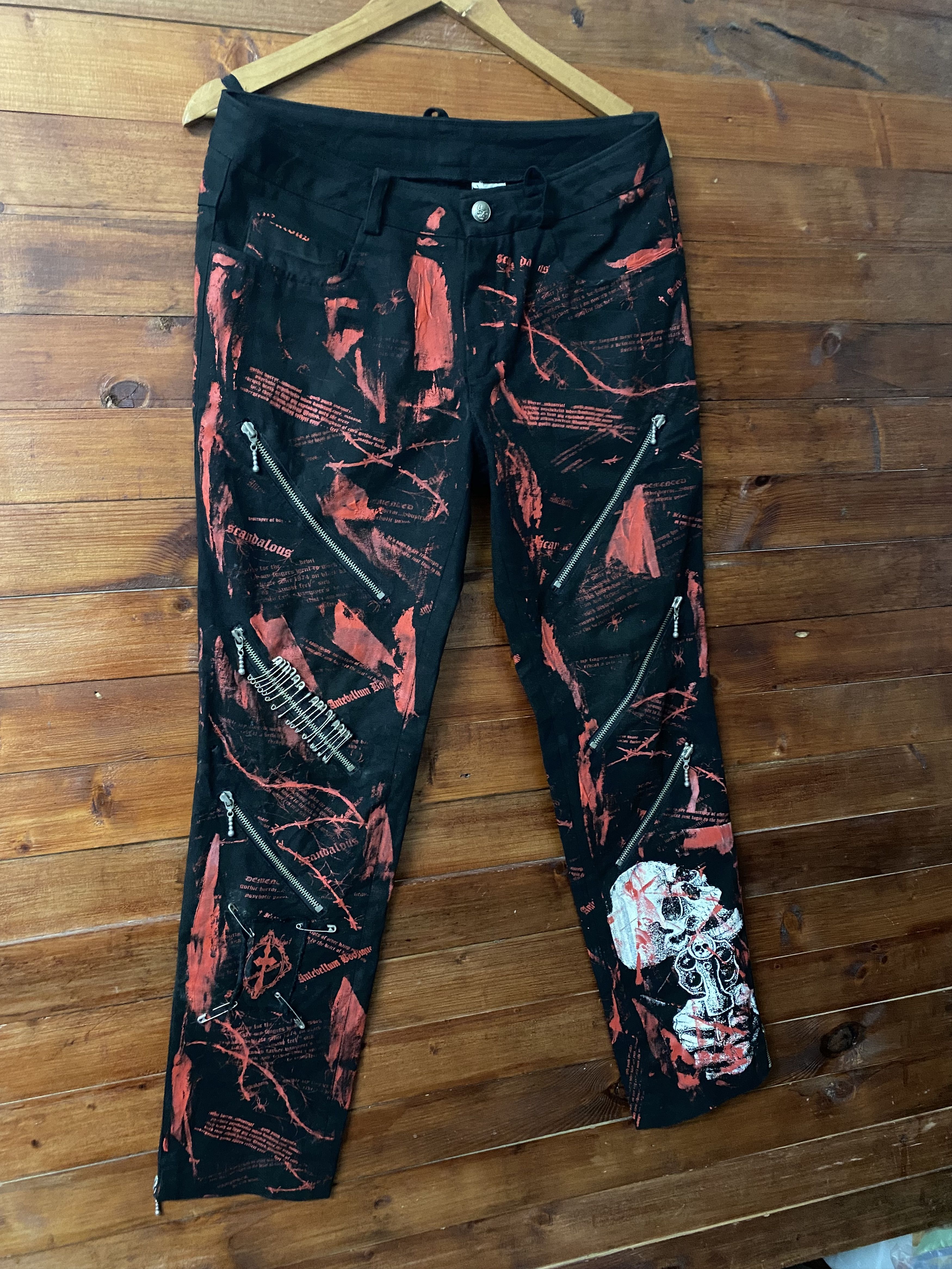 Japanese Brand Seditionaries scandalous pants punk style Size US 32 / EU 48 - 2 Thumbnail