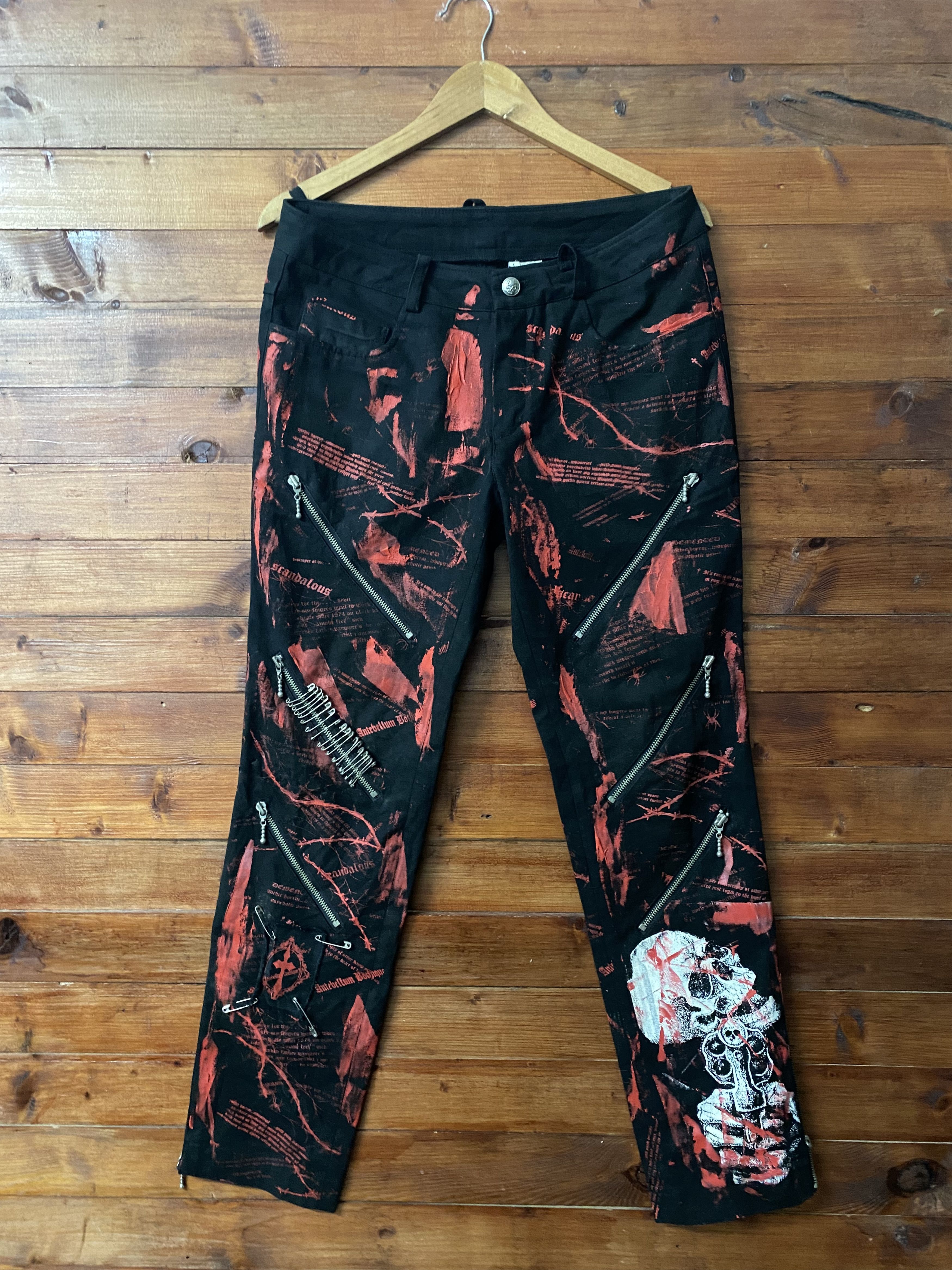 Japanese Brand Seditionaries scandalous pants punk style Size US 32 / EU 48 - 1 Thumbnail