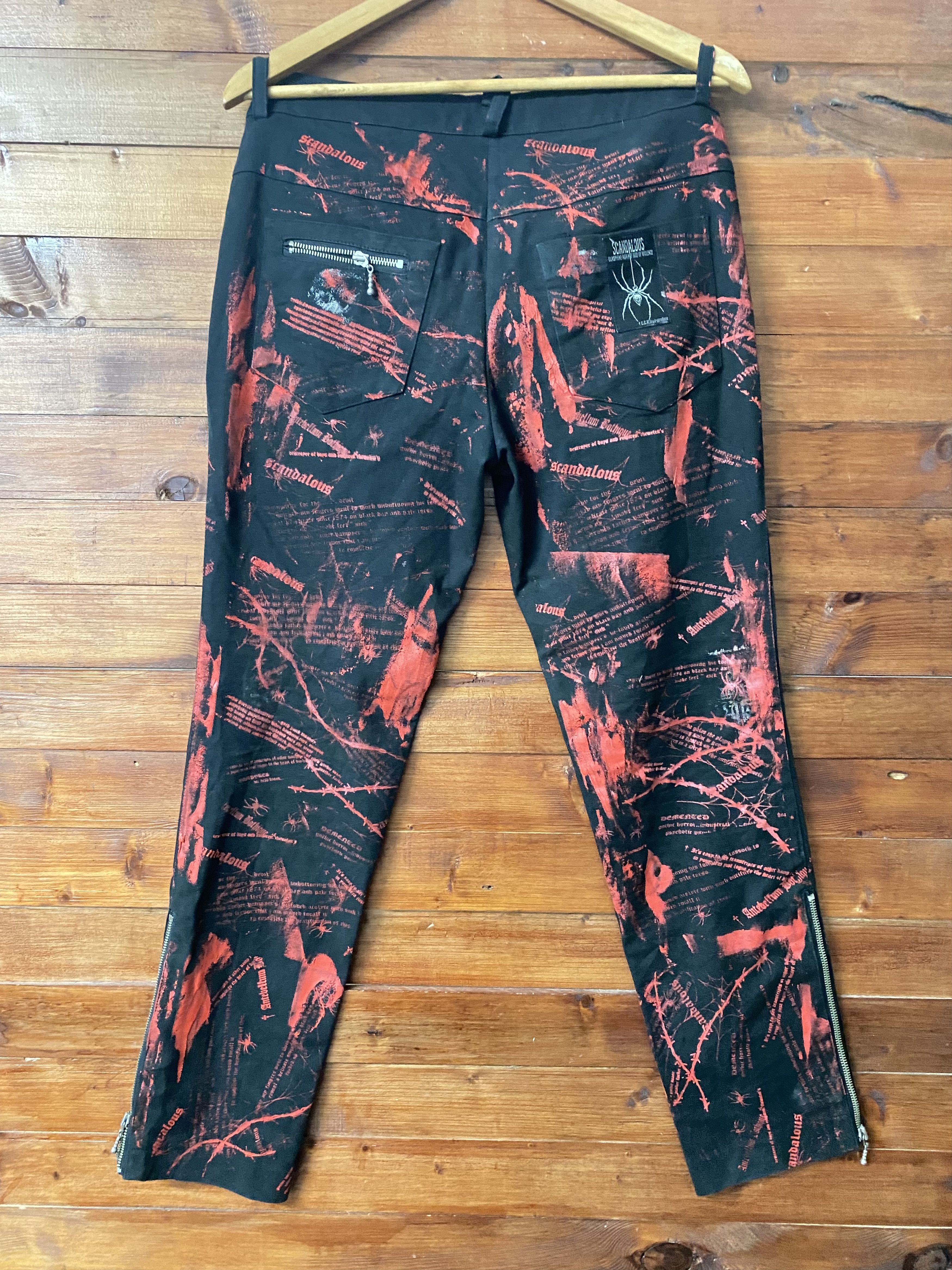 Japanese Brand Seditionaries scandalous pants punk style Size US 32 / EU 48 - 4 Thumbnail