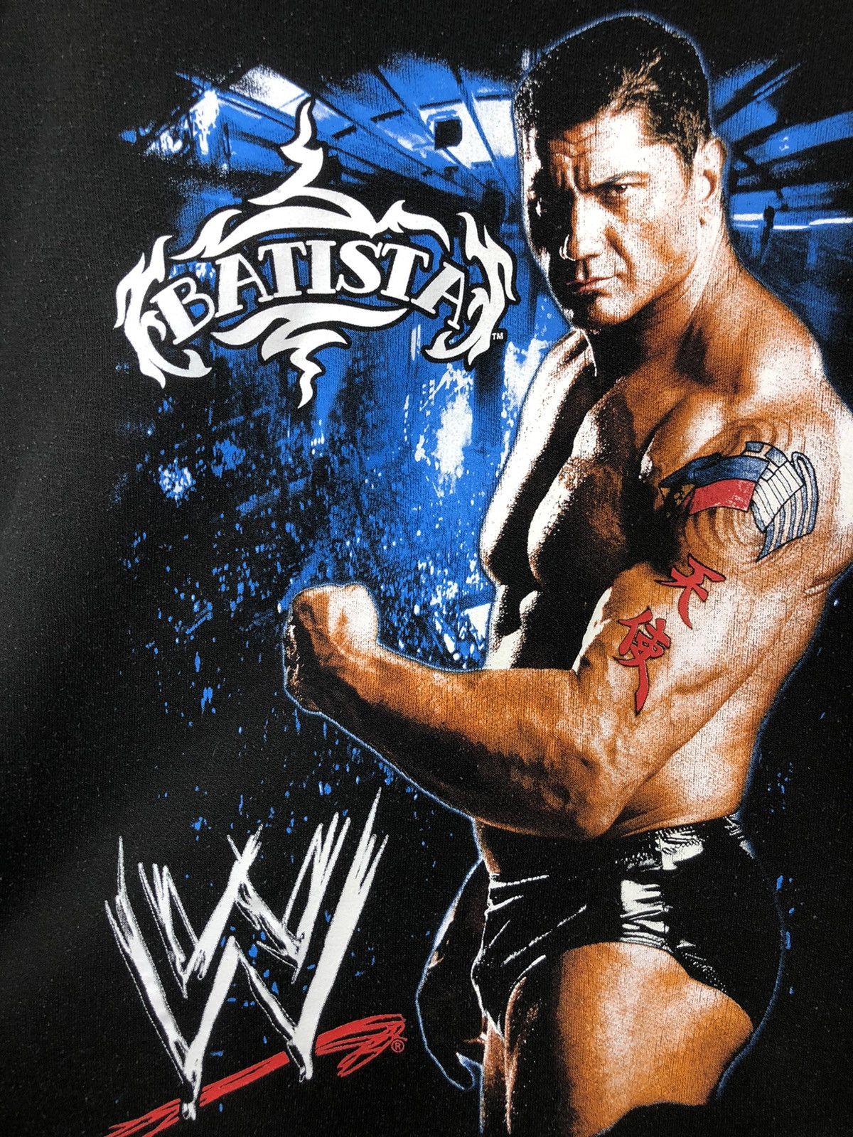 Vintage × WWE × WWF Vintage Wwe Wwf Batista Hoodie Size US M / EU 48-50 / 2 - 7 Thumbnail