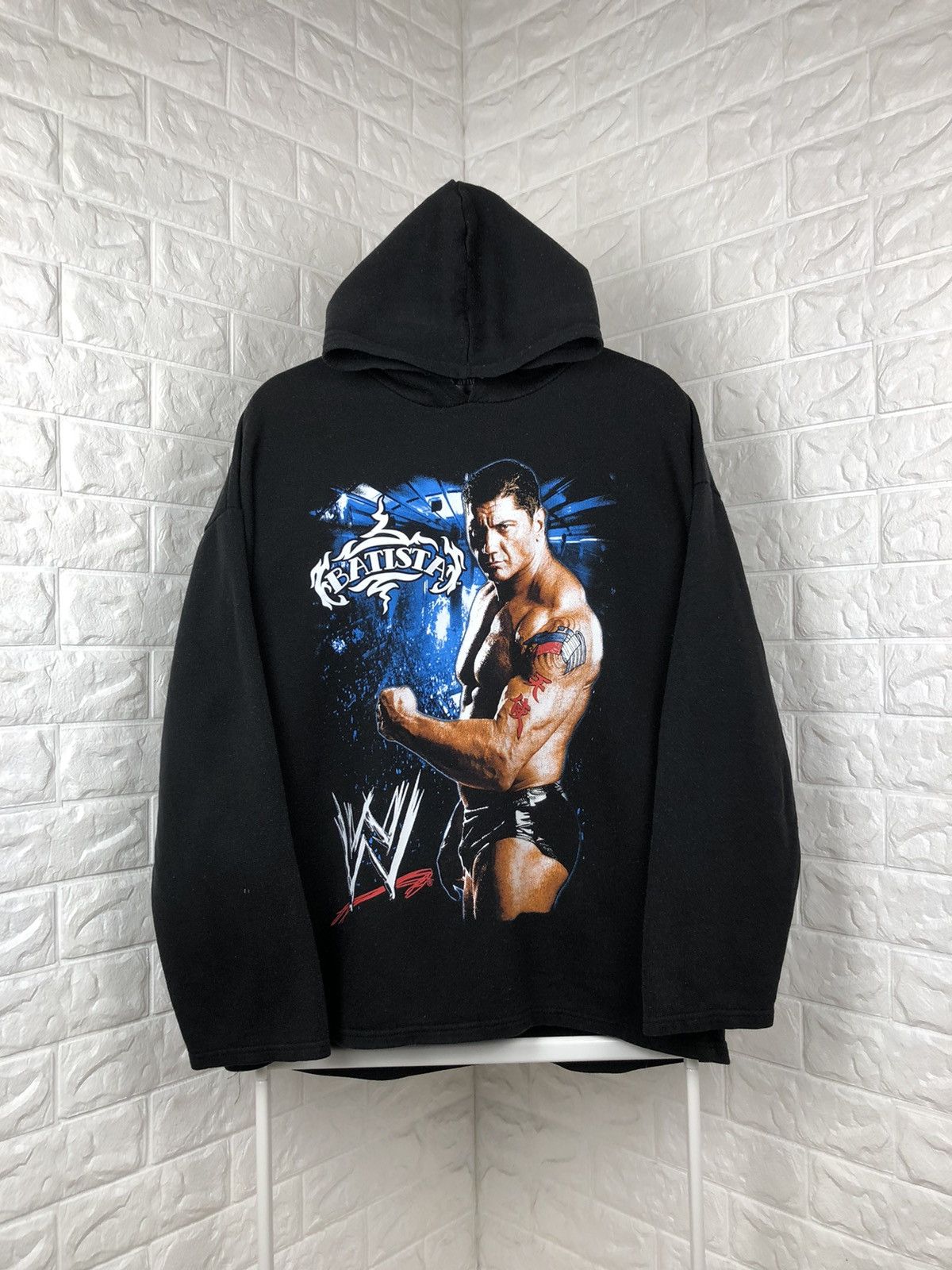 Vintage × WWE × WWF Vintage Wwe Wwf Batista Hoodie Size US M / EU 48-50 / 2 - 1 Thumbnail
