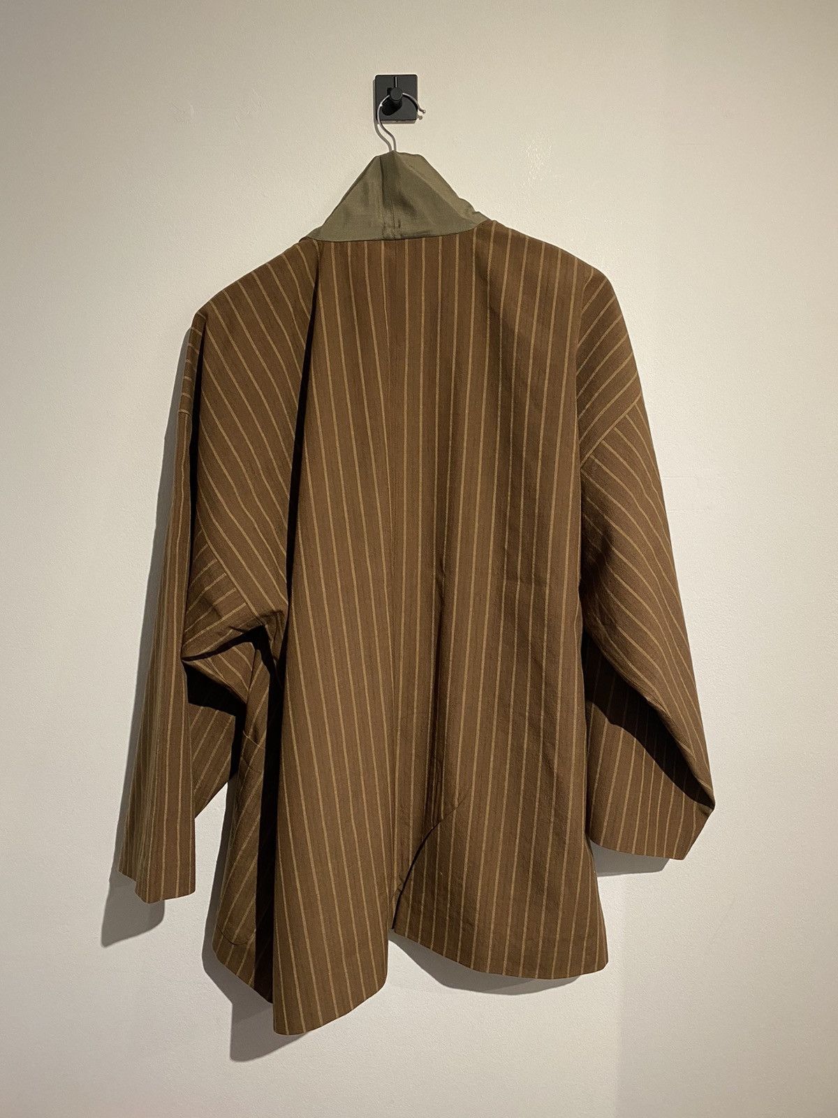 Visvim Visvim Pinstripe Wool Kimono Size US L / EU 52-54 / 3 - 7 Thumbnail