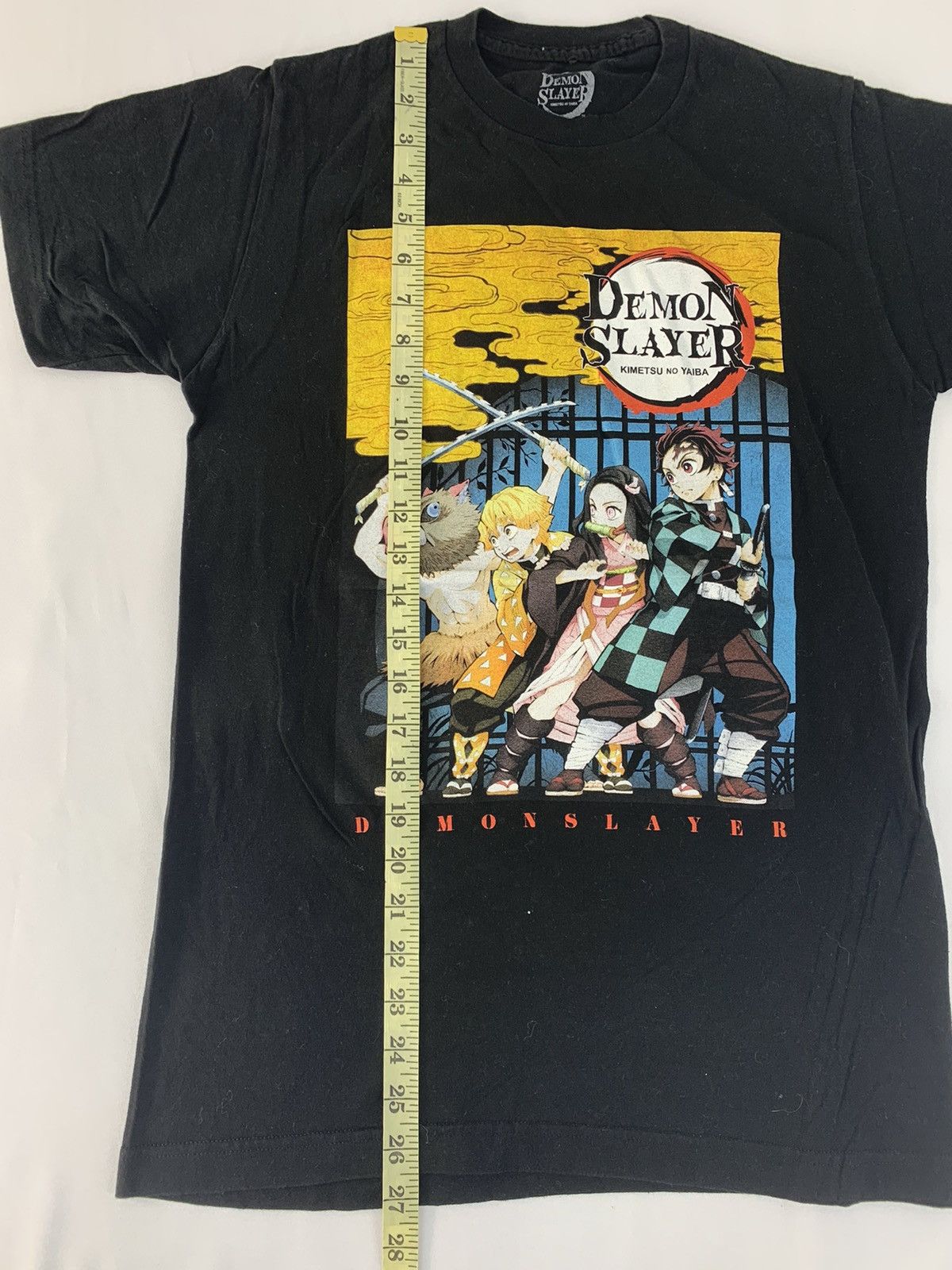 Anime Kimetsu No Yaiba Demon Slayer Japanese Anime Manga Promo Tee Size US S / EU 44-46 / 1 - 8 Thumbnail