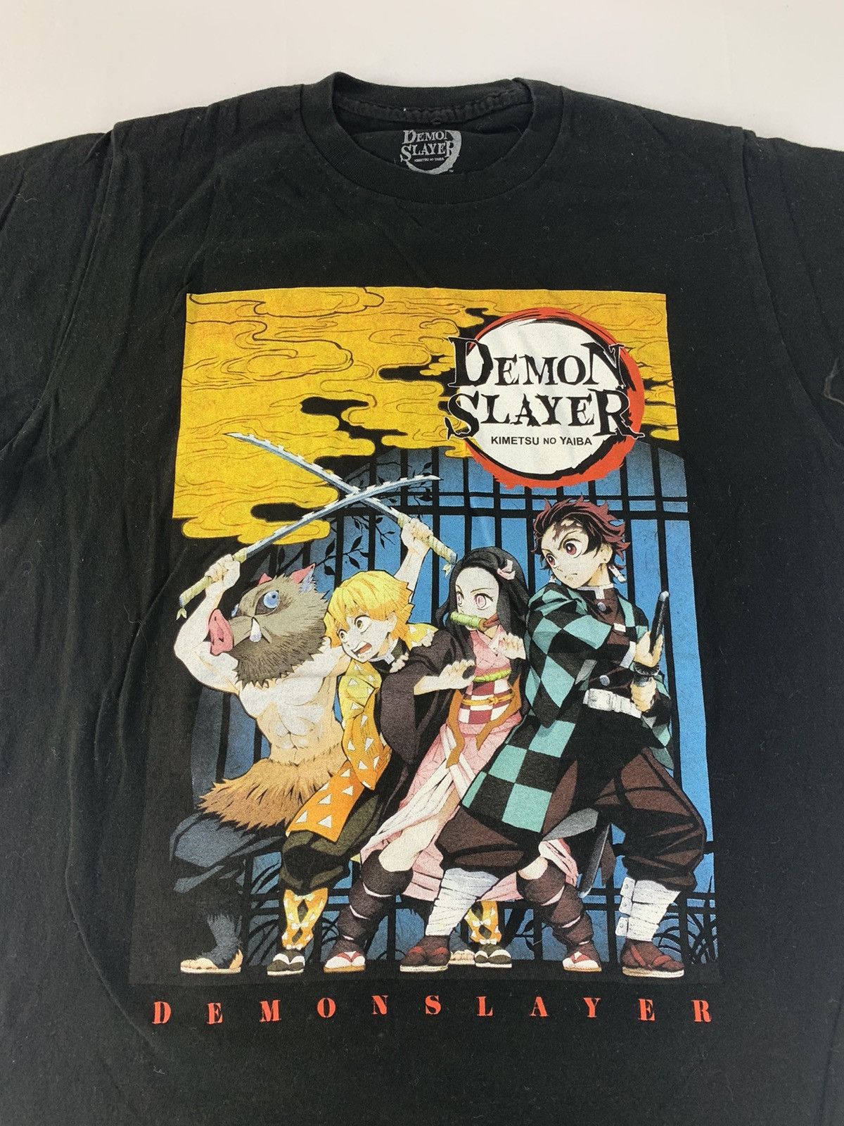 Anime Kimetsu No Yaiba Demon Slayer Japanese Anime Manga Promo Tee Size US S / EU 44-46 / 1 - 3 Thumbnail