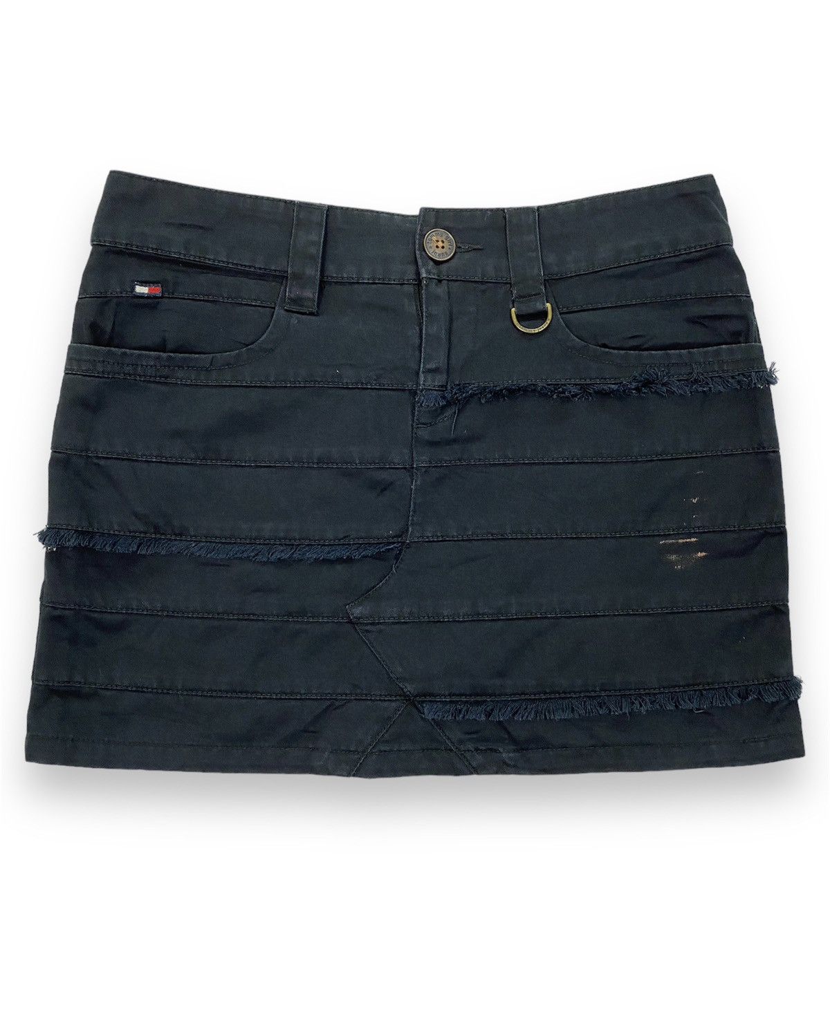 Tommy Hilfiger Tommy Hilfiger Jeans Distressed Hagi Skirt Size 30" / US 8 / IT 44 - 1 Thumbnail