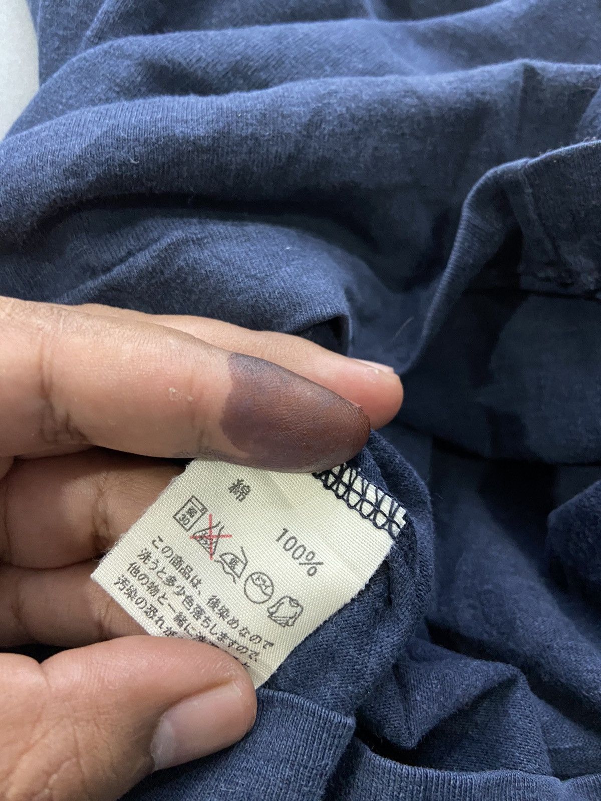 45rpm × Japanese Brand 45rpm indigo indgo Tshirt Size US S / EU 44-46 / 1 - 8 Thumbnail