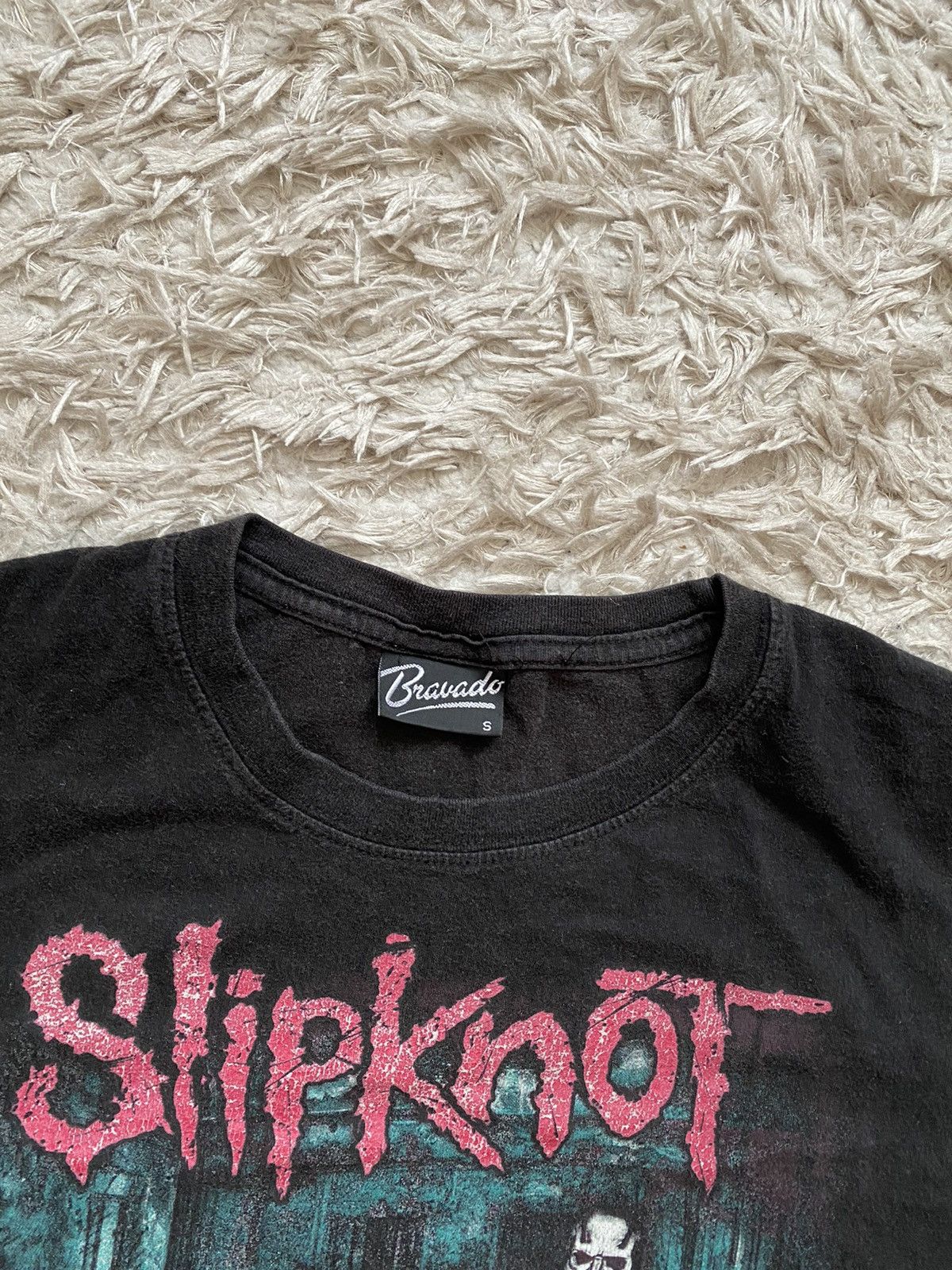 Band Tees × Slipknot Vintage 2012 Slipknot Rock Band Metal T-shirt Size US S / EU 44-46 / 1 - 3 Thumbnail