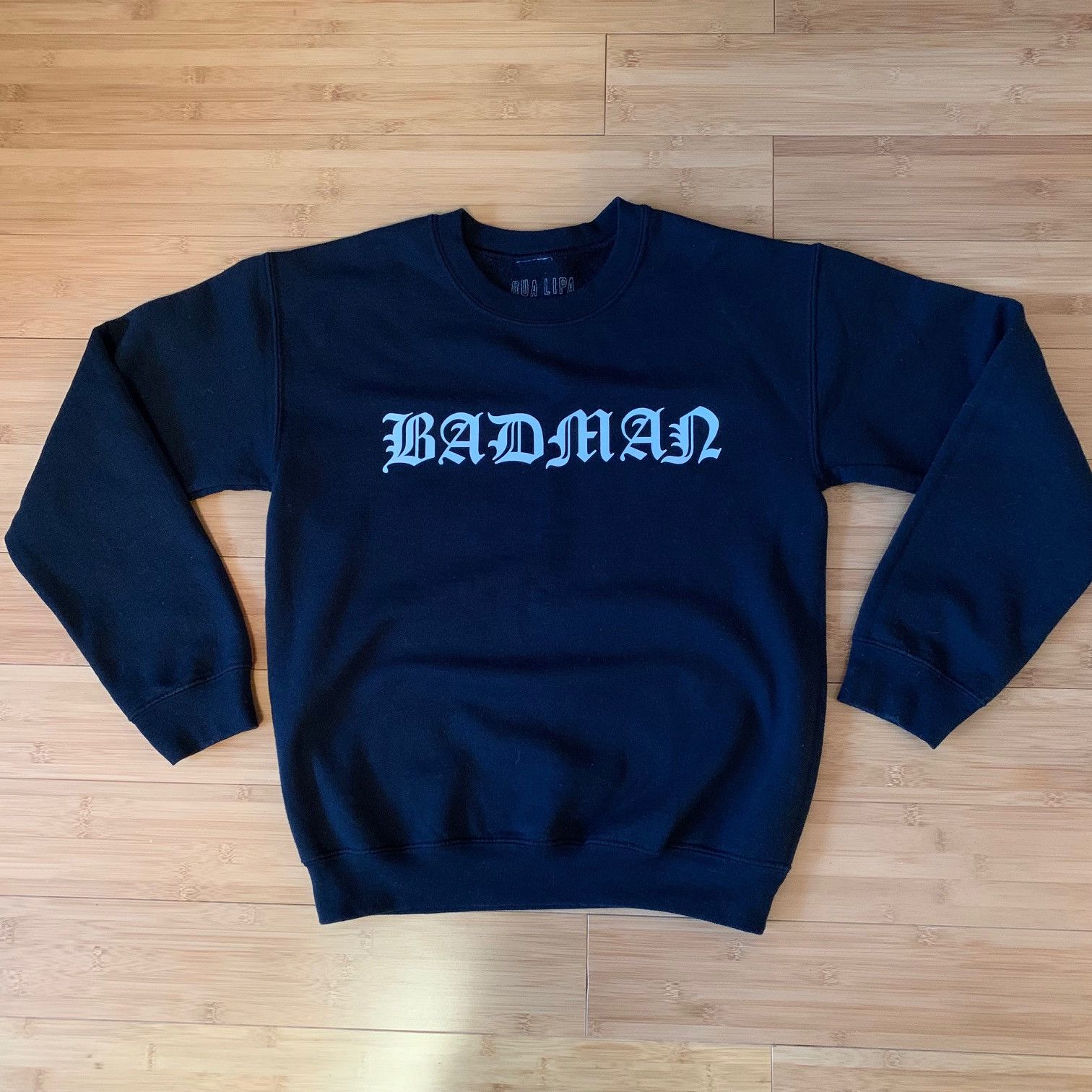 Other Dua Lipa BADMAN Pullover Sweatshirt Small Black SOLD OUT Size US S / EU 44-46 / 1 - 1 Thumbnail