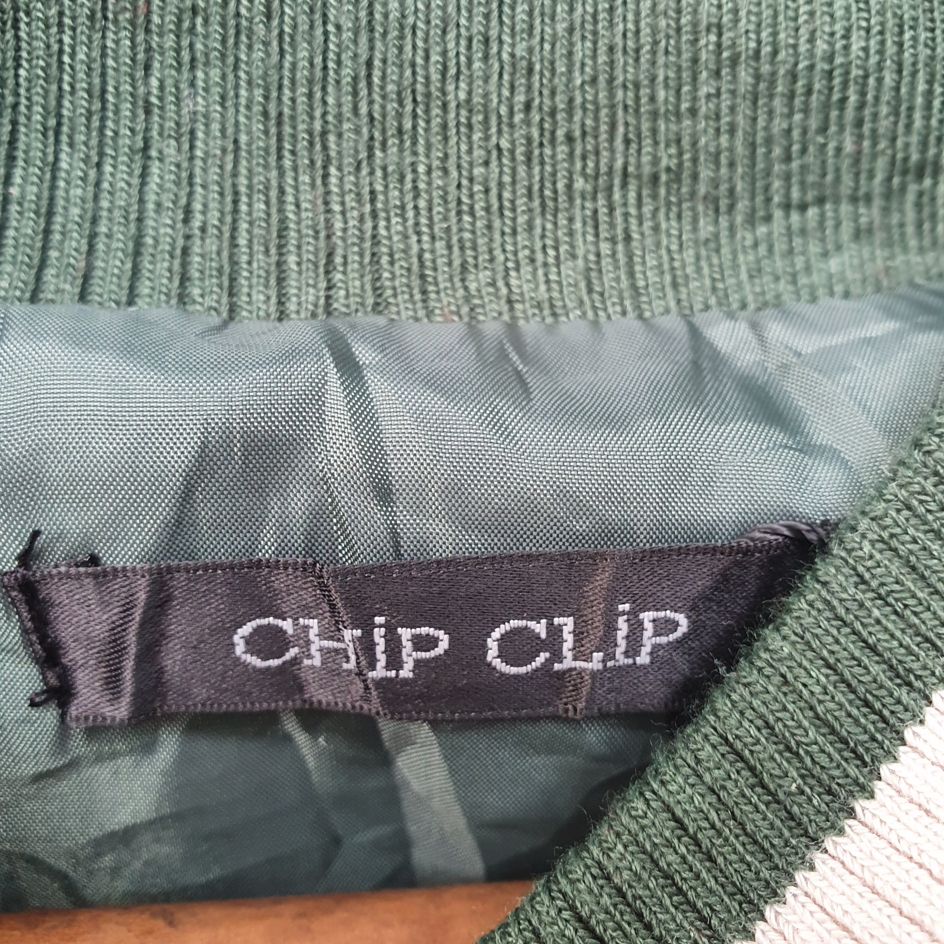 Japanese Brand VARSITY JACKET SPELLOUT BY CHIP CLIP Size L / US 10 / IT 46 - 5 Thumbnail