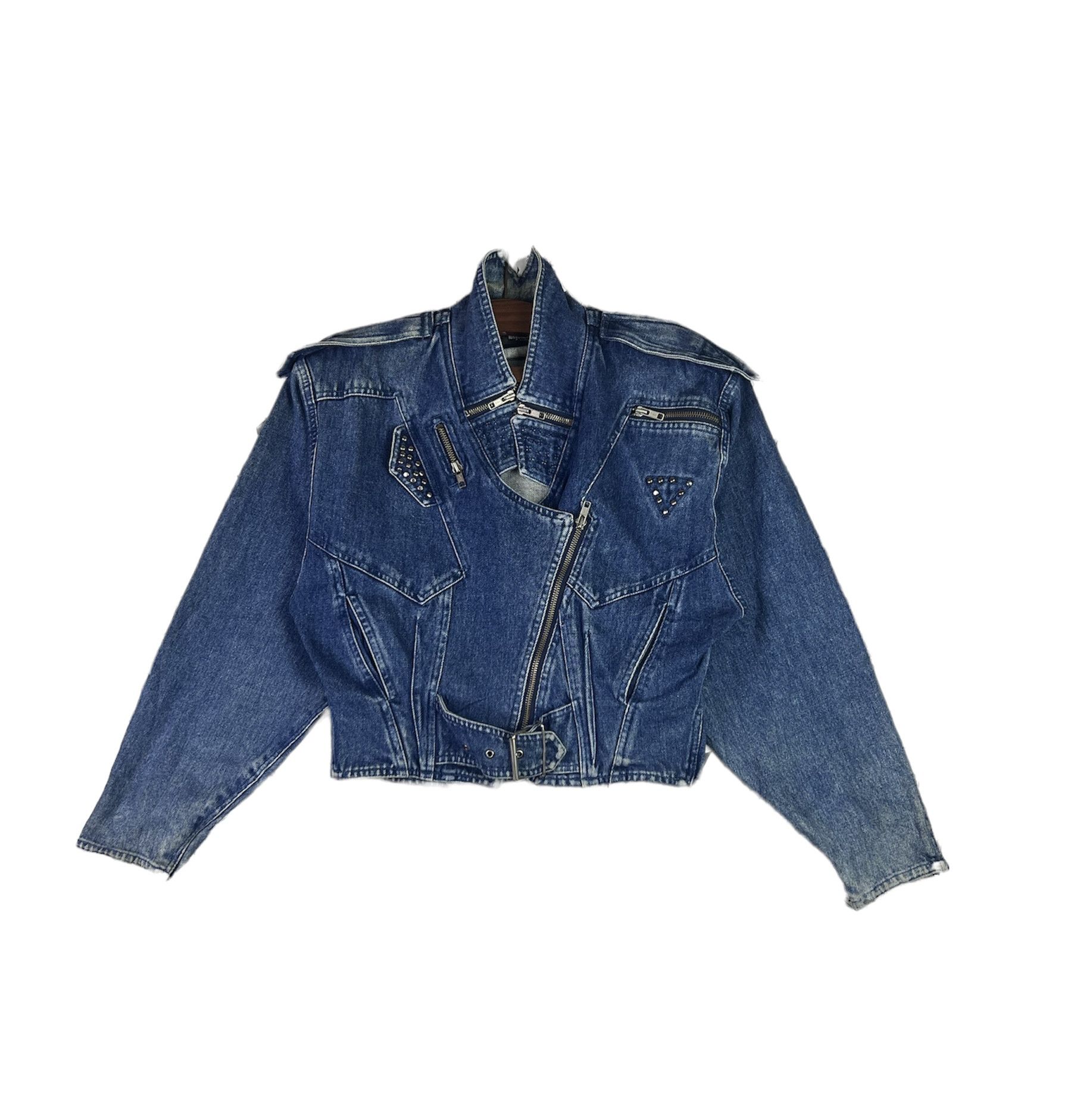 Other VINTAGE DENIM JACKET RETRO DESIGN BY TOKYONEWMODE Size M / US 6-8 / IT 42-44 - 1 Thumbnail