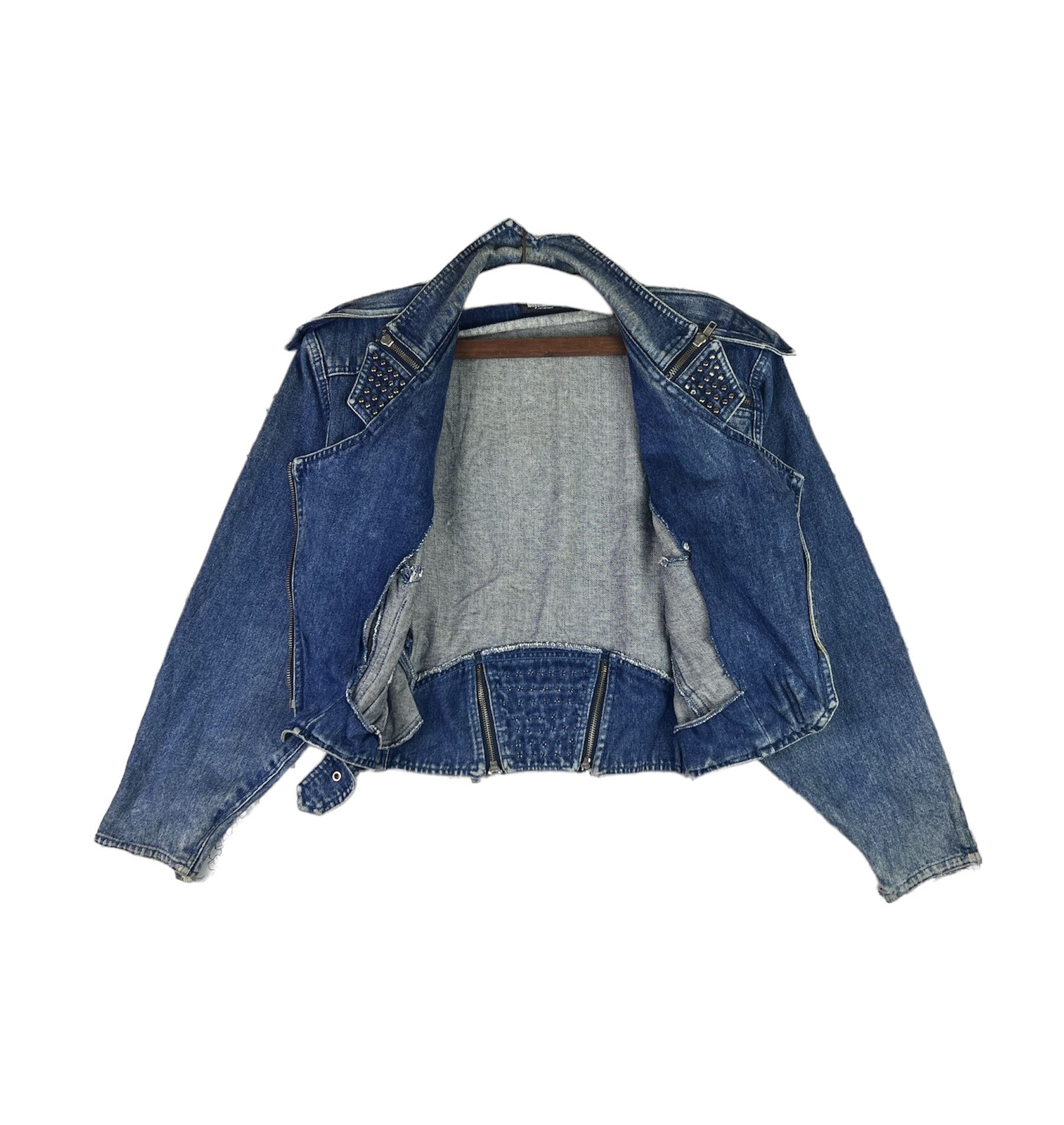 Other VINTAGE DENIM JACKET RETRO DESIGN BY TOKYONEWMODE Size M / US 6-8 / IT 42-44 - 3 Thumbnail