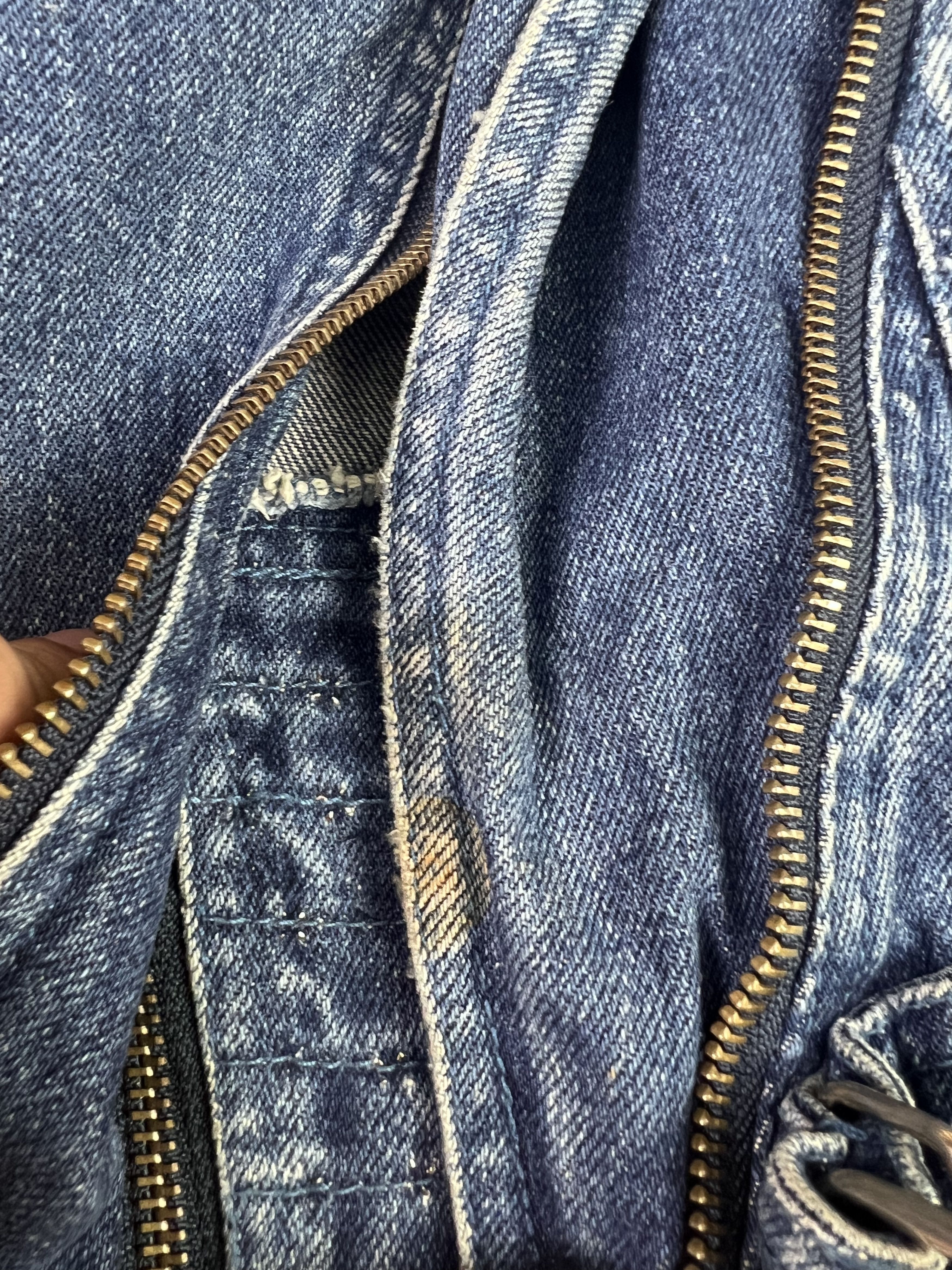 Other VINTAGE DENIM JACKET RETRO DESIGN BY TOKYONEWMODE Size M / US 6-8 / IT 42-44 - 4 Thumbnail