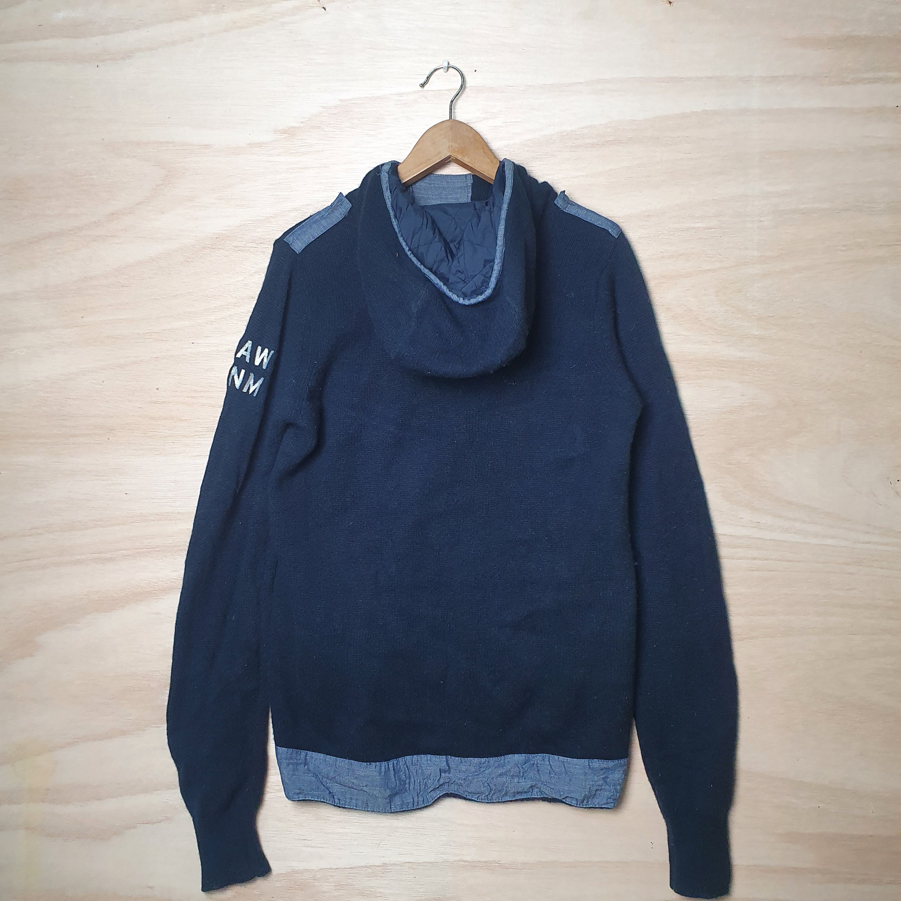 G-Star G-STAR ORIGINAL RAW DENIM HALF ZIPPER HOODIE Size US M / EU 48-50 / 2 - 2 Thumbnail