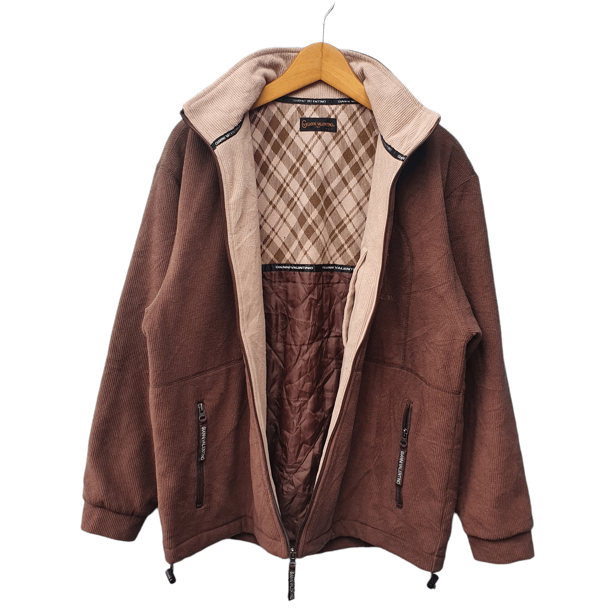 VINTAGE JACKET CORDUROY GIANNI VALENTINO ITALY