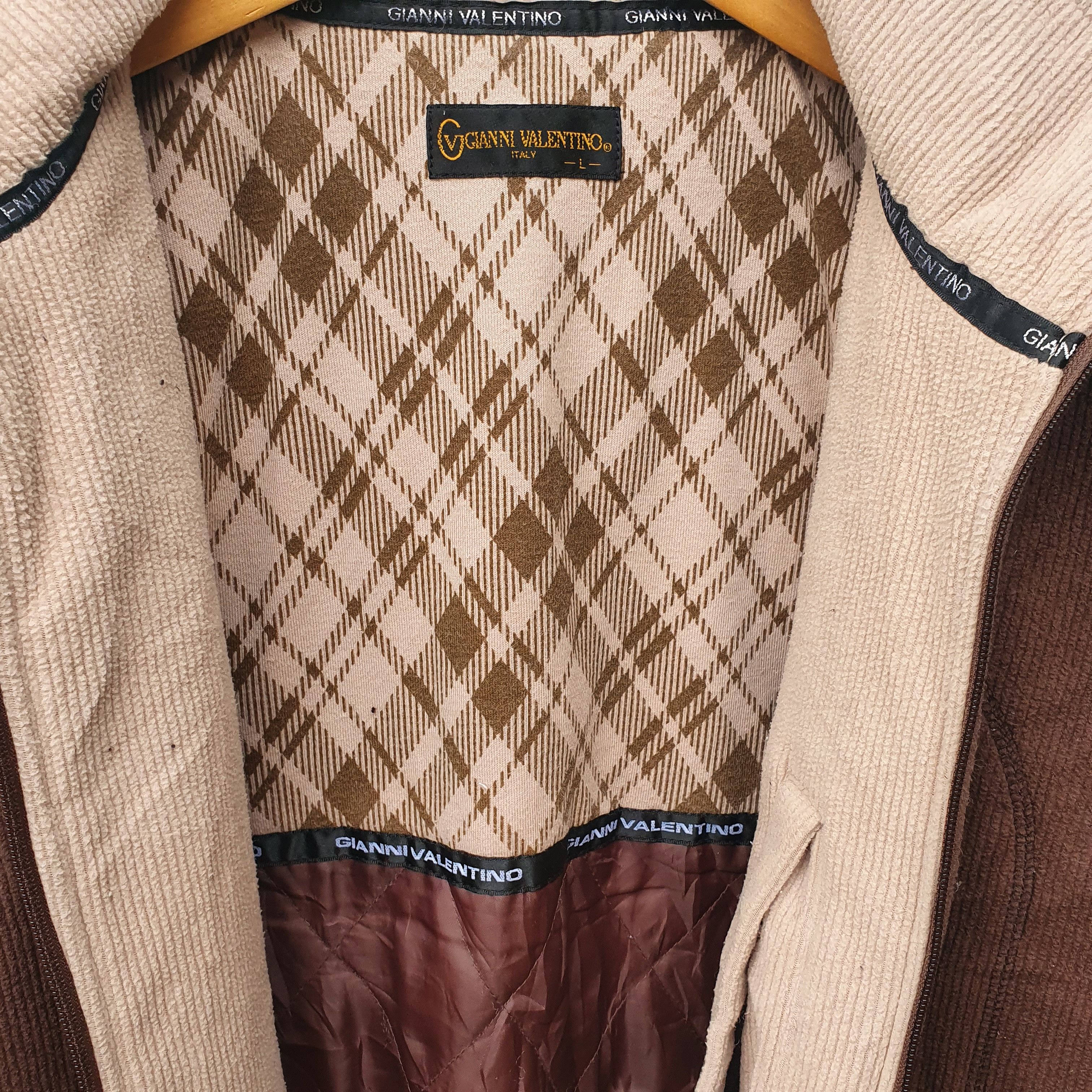 VINTAGE JACKET CORDUROY GIANNI VALENTINO ITALY