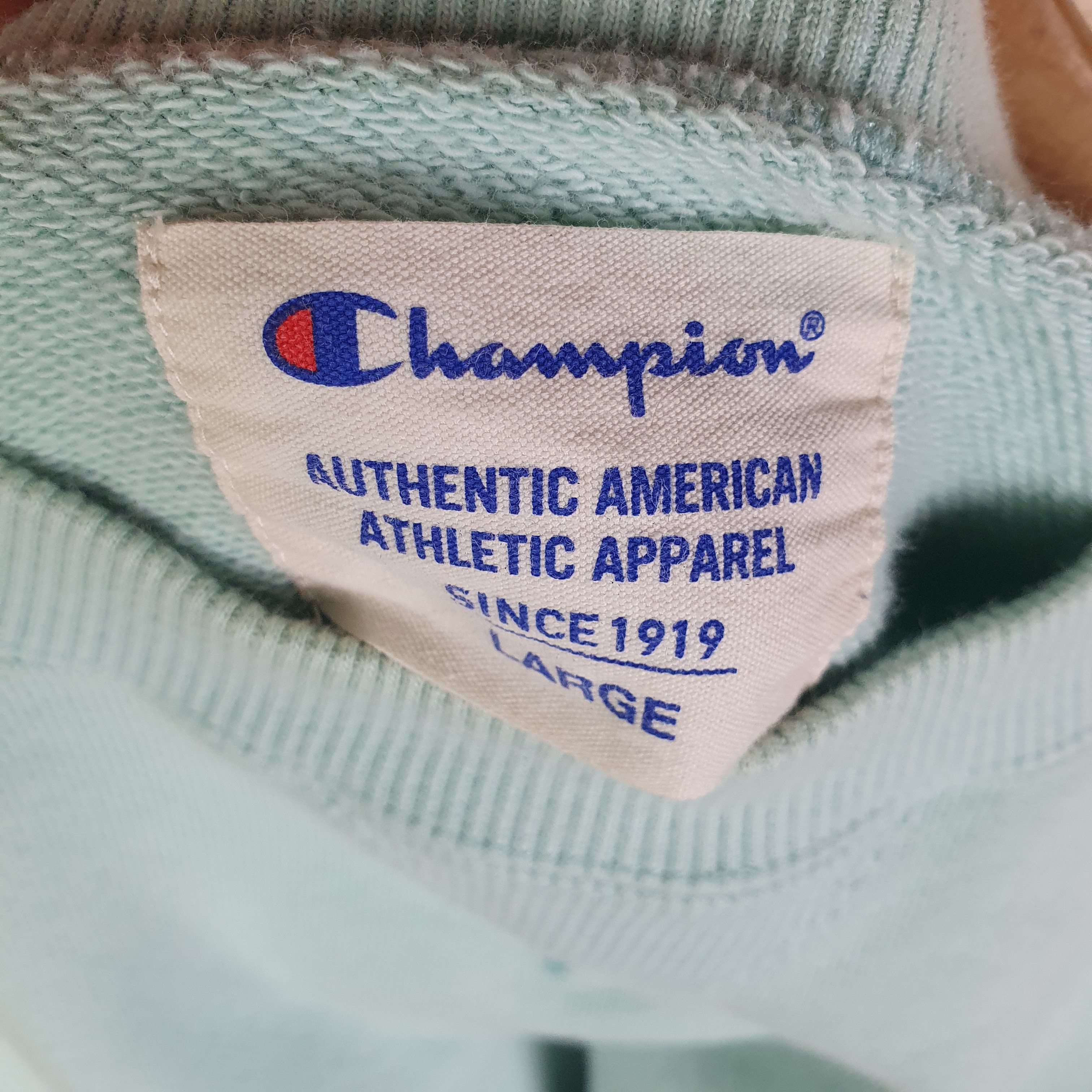 Champion SWEATSHIRT CHAMPION TURQOUISE COLOUR Size US L / EU 52-54 / 3 - 5 Thumbnail