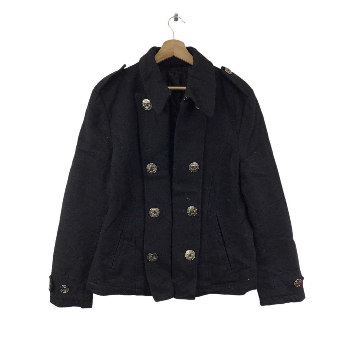 PPFM PPFM Japanese Punk Brand Black Heavy Coat Size US L / EU 52-54 / 3 - 1 Thumbnail