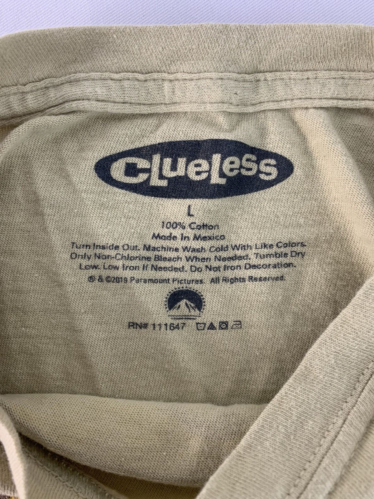 Vintage Paramount Picture Clueless Comedy Film Printed Tee Size US S / EU 44-46 / 1 - 3 Thumbnail