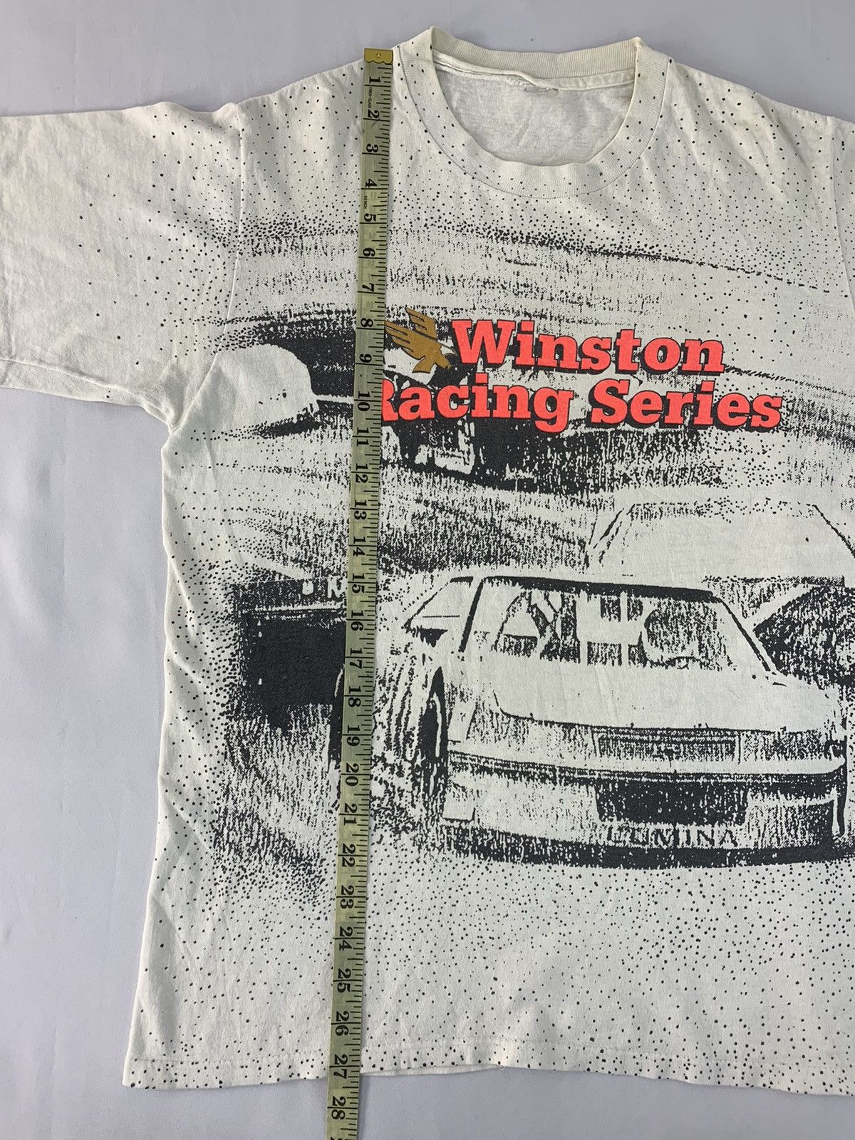 Vintage 90s Winston Racing Series Nascar Car Over Printed Tee Size US M / EU 48-50 / 2 - 6 Thumbnail