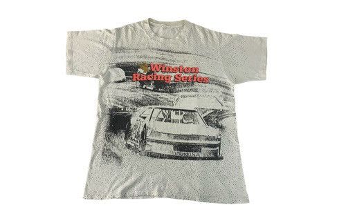 Vintage 90s Winston Racing Series Nascar Car Over Printed Tee Size US M / EU 48-50 / 2 - 1 Thumbnail
