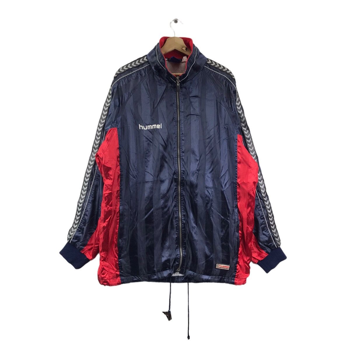 Hummel Vintage HUMMEL Training Bomber Jacket Size US XL / EU 56 / 4 - 1 Thumbnail