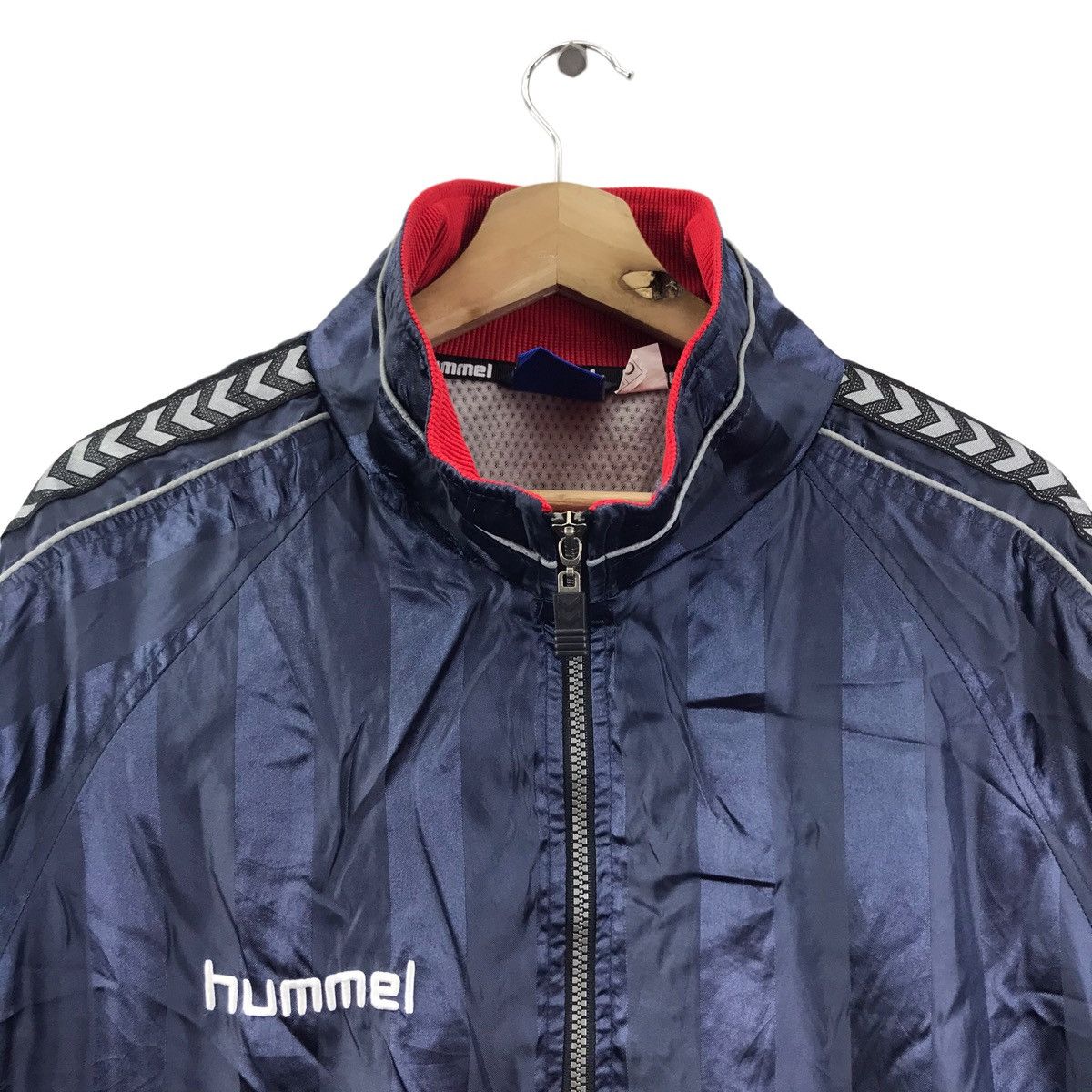 Hummel Vintage HUMMEL Training Bomber Jacket Size US XL / EU 56 / 4 - 2 Thumbnail