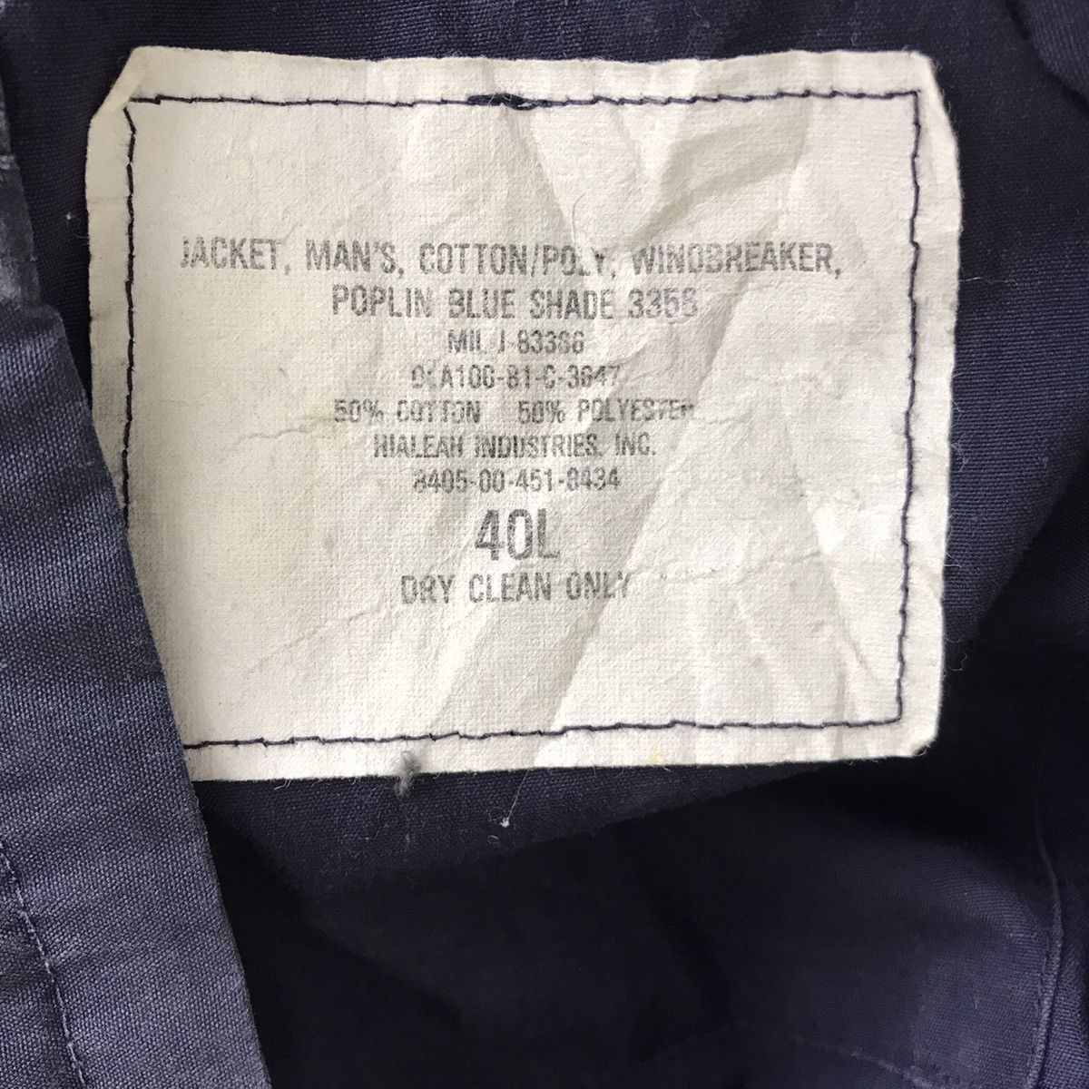 Vintage Vintage 70s HIALEAH INDUSTRIES Inc. Workwear Bomber Jacket Size US L / EU 52-54 / 3 - 4 Thumbnail