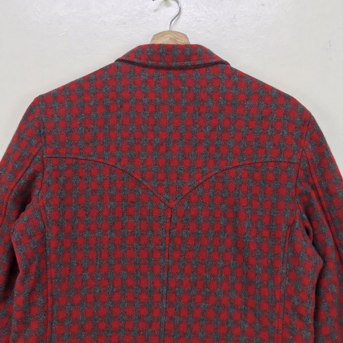 Beams Plus Made In Japan Beams Checkered Plaid Tartan Wool Coat Blazer Size US S / EU 44-46 / 1 - 13 Thumbnail