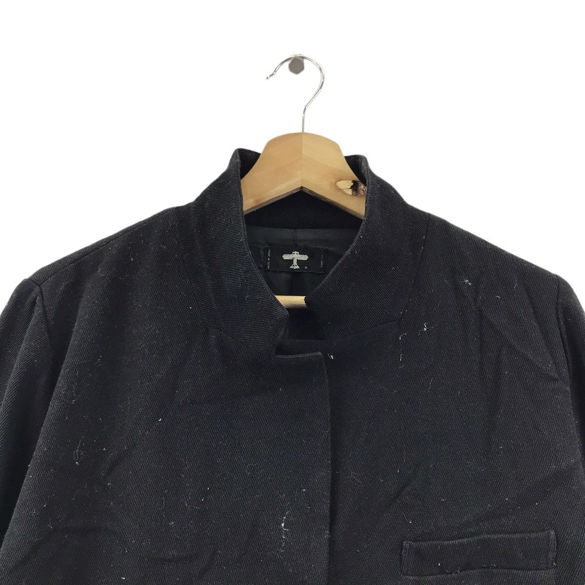 Japanese Brand JAPANESE BRAND Handmade Coat Black Parka Size US M / EU 48-50 / 2 - 2 Thumbnail
