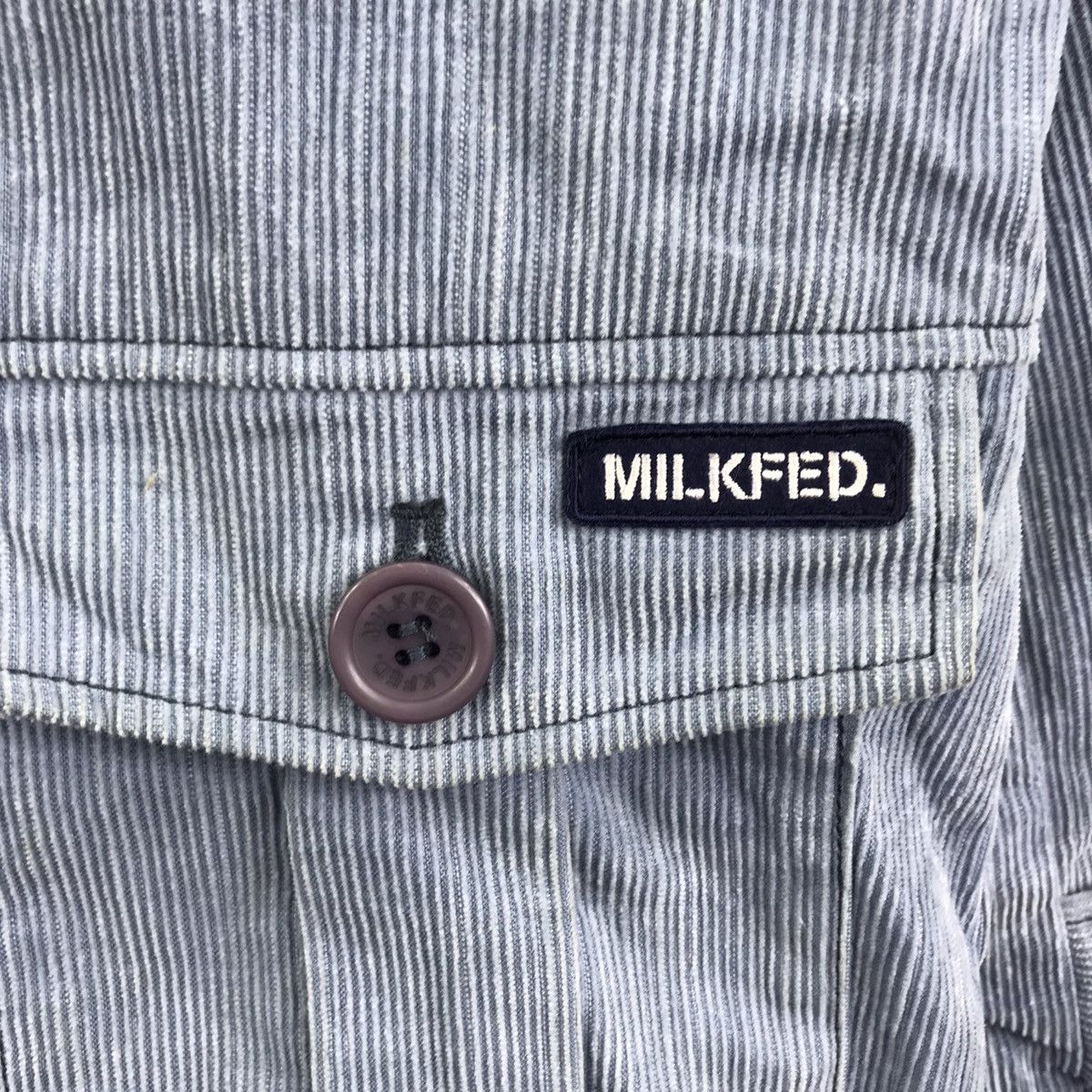 Japanese Brand MILKFED Japanese Brand Blue Hooded Jacket Size US XS / EU 42 / 0 - 3 Thumbnail