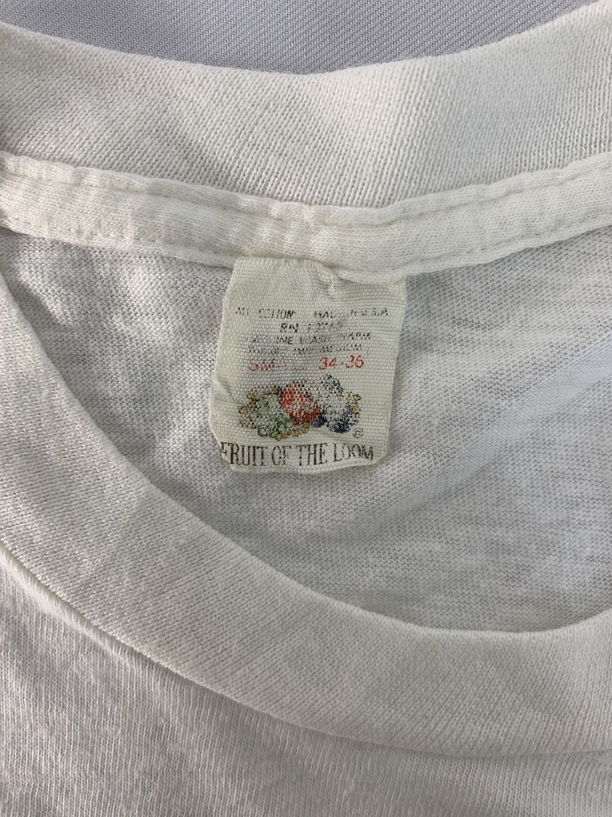 Vintage 90s Fruit Of The Loom Junior Supreme Court 81’s Open Tee Size US XS / EU 42 / 0 - 5 Thumbnail