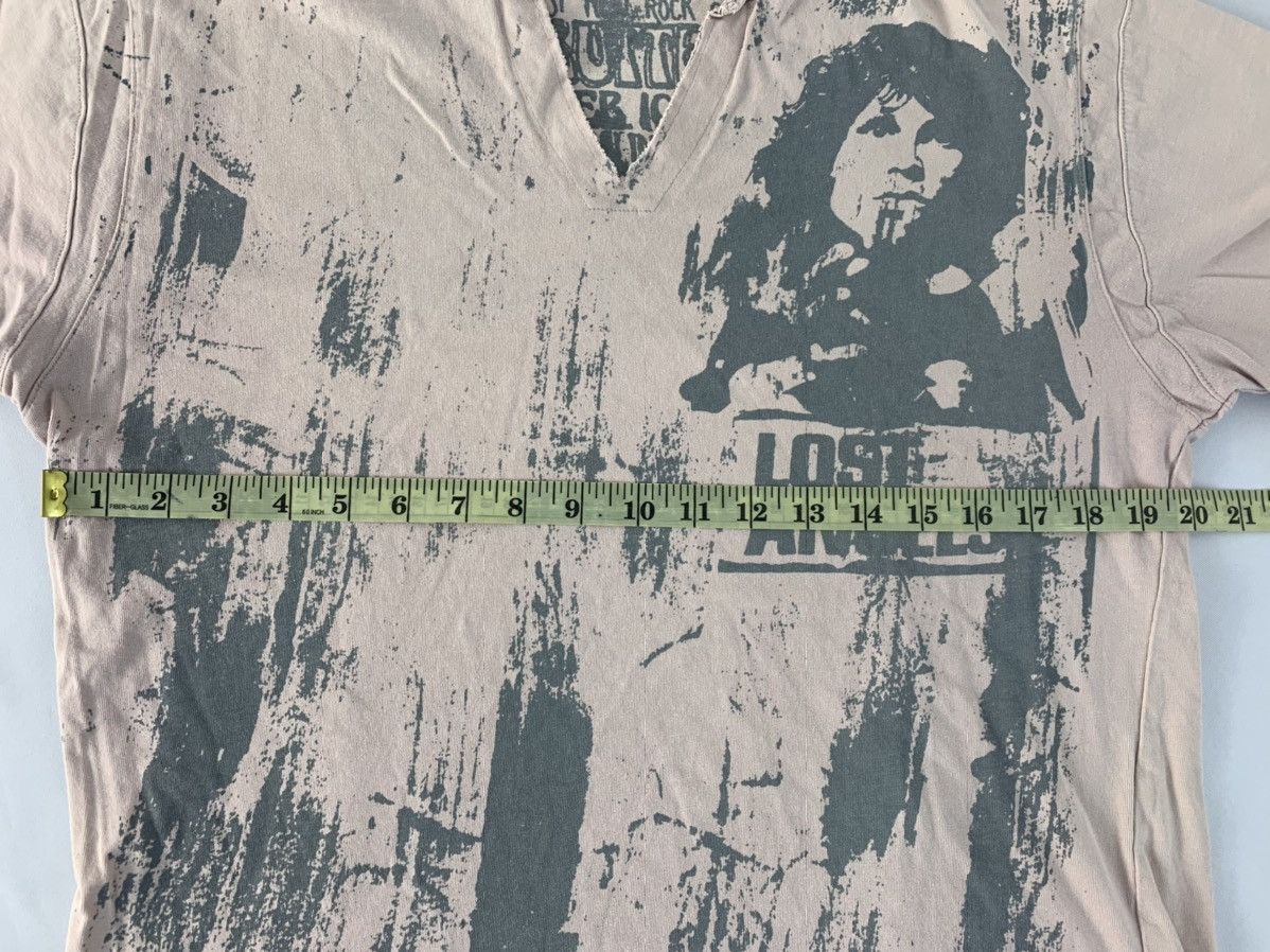 Japanese Brand Nexus Lost Angels V Neck Jim Morrison Graphic Tee Size US M / EU 48-50 / 2 - 6 Thumbnail