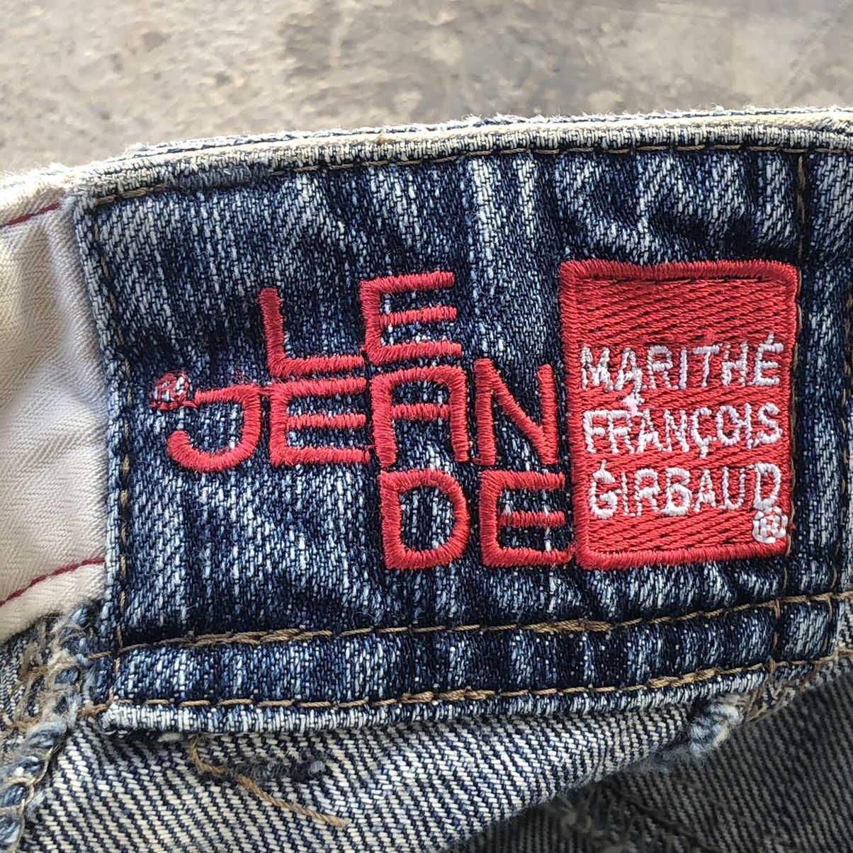 Marithe + Francois Girbaud Marithe Francois Girbaud straight leg box pleat pocket denim Size US 30 / EU 46 - 9 Thumbnail