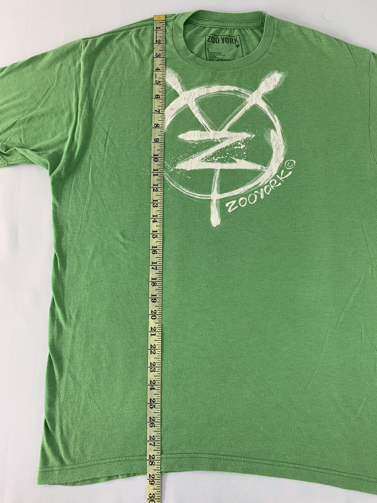 Zoo York Hype Zoo York Skateboarding Brand Big Logo Tee Size US L / EU 52-54 / 3 - 7 Thumbnail