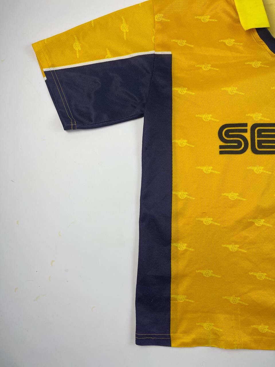 Maillot De Football Arsenal Sega 1999 - Extérieur (Away) - Taille UK XL - Occasion - Modèle Enfant/Adulte