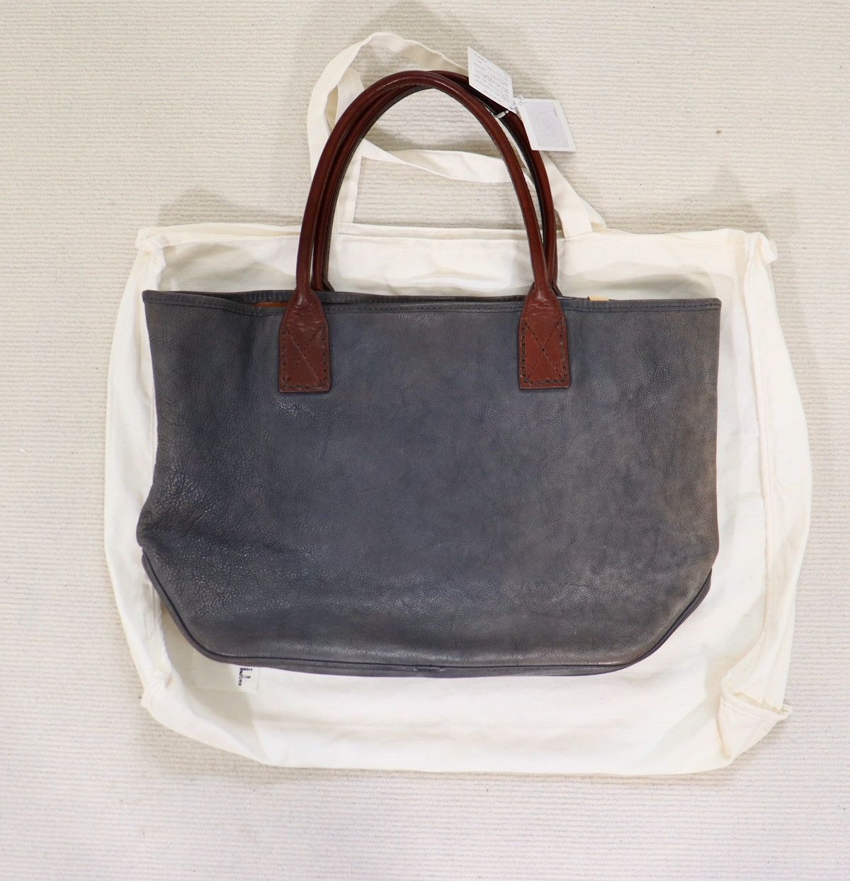 Visvim Visvim Veggie Homer Tote（Free） navy Size ONE SIZE - 4 Thumbnail