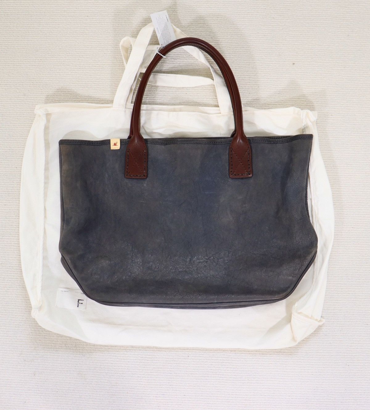 Visvim Visvim Veggie Homer Tote（Free） navy Size ONE SIZE - 2 Thumbnail