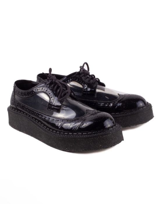 comme des garcons black shoes