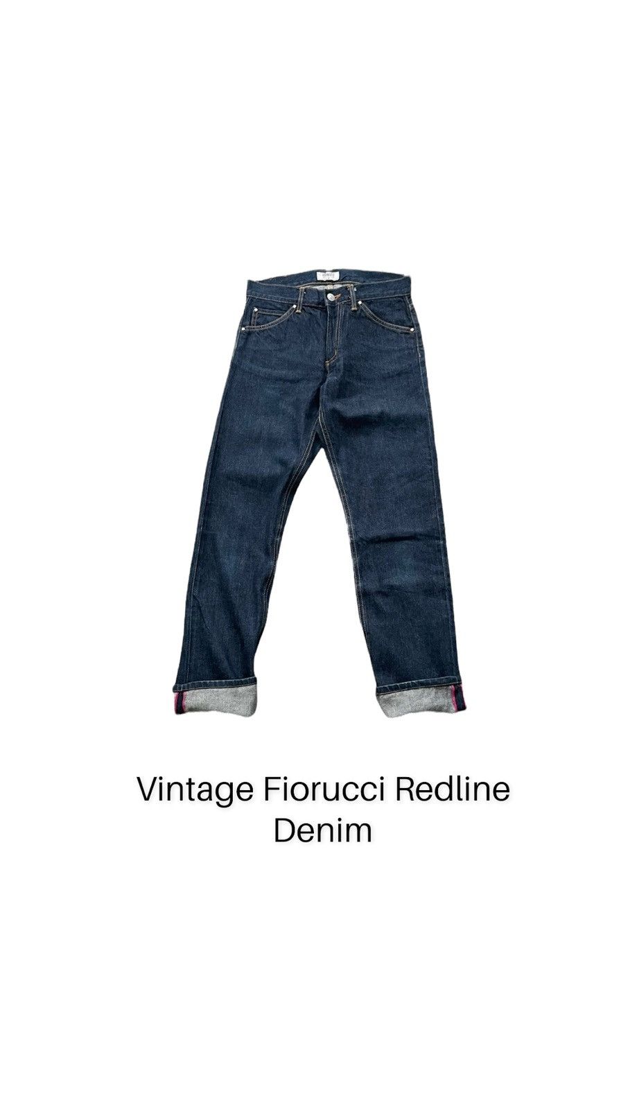 Vintage Fiorucci Redline Selvedge Denim
