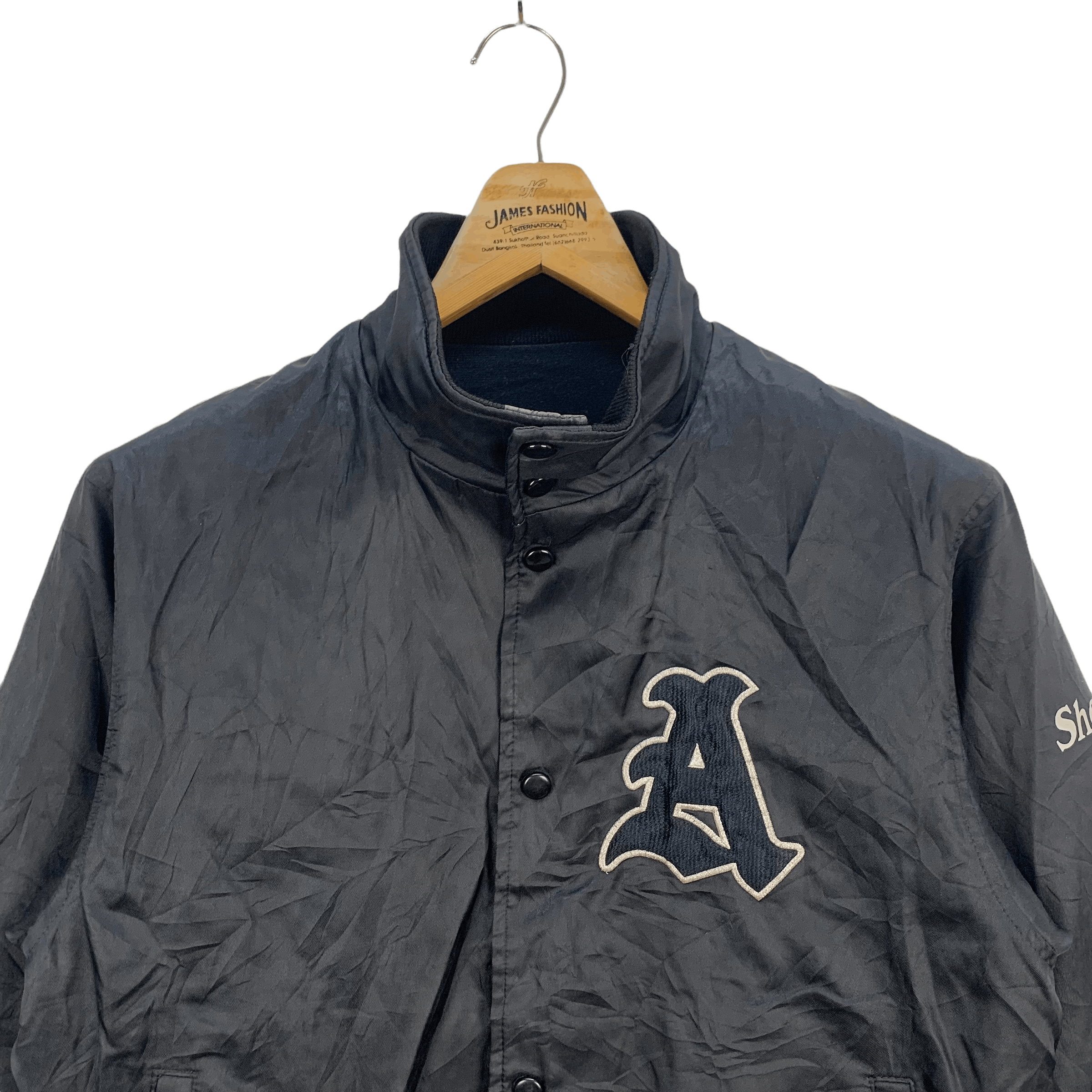Descente A Logo Coach Jacket #3973-137 Size US S / EU 44-46 / 1 - 2 Thumbnail