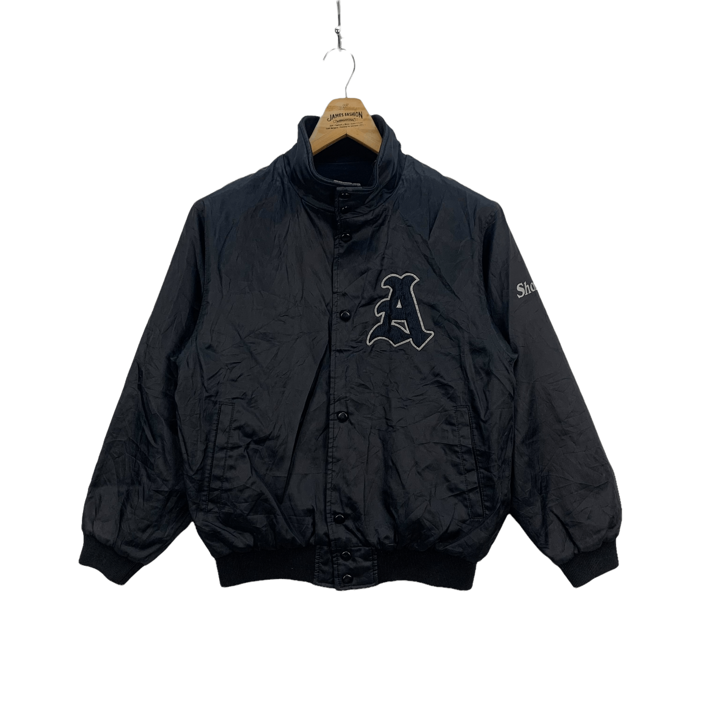 Descente A Logo Coach Jacket #3973-137 Size US S / EU 44-46 / 1 - 1 Thumbnail