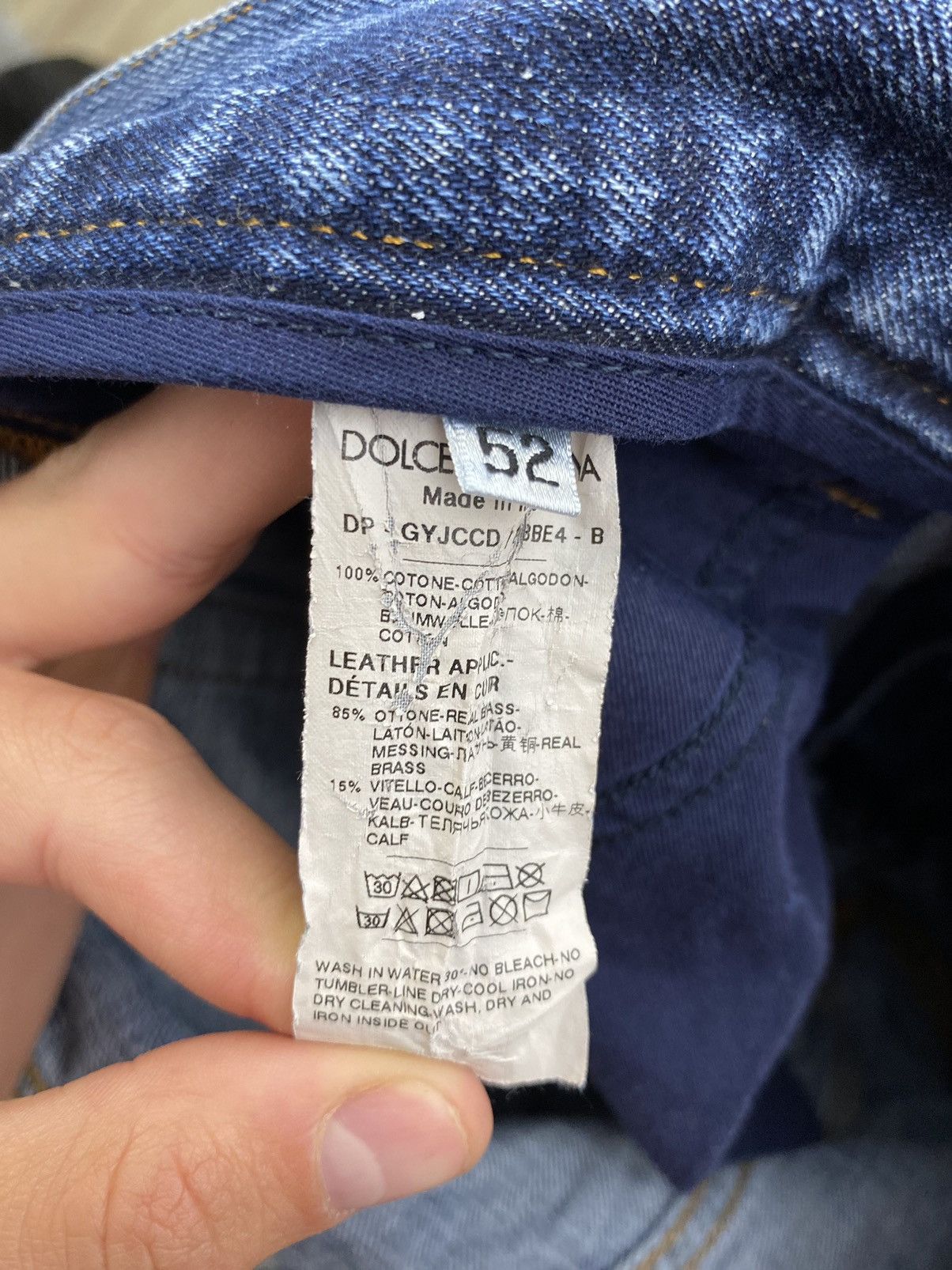 Dolce & Gabbana × Vintage Vintage Dolce&Gabbana Jeans Size US 35 - 9 Thumbnail