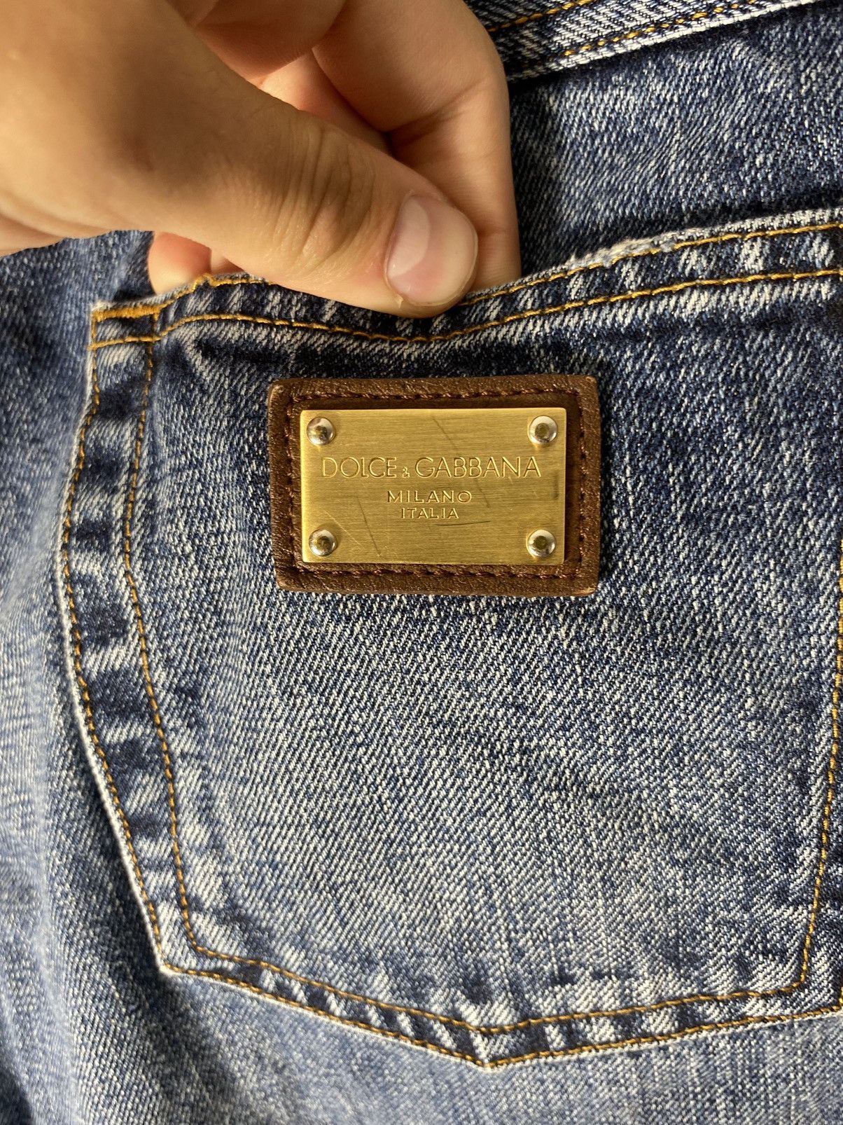 Dolce & Gabbana × Vintage Vintage Dolce&Gabbana Jeans Size US 35 - 7 Thumbnail