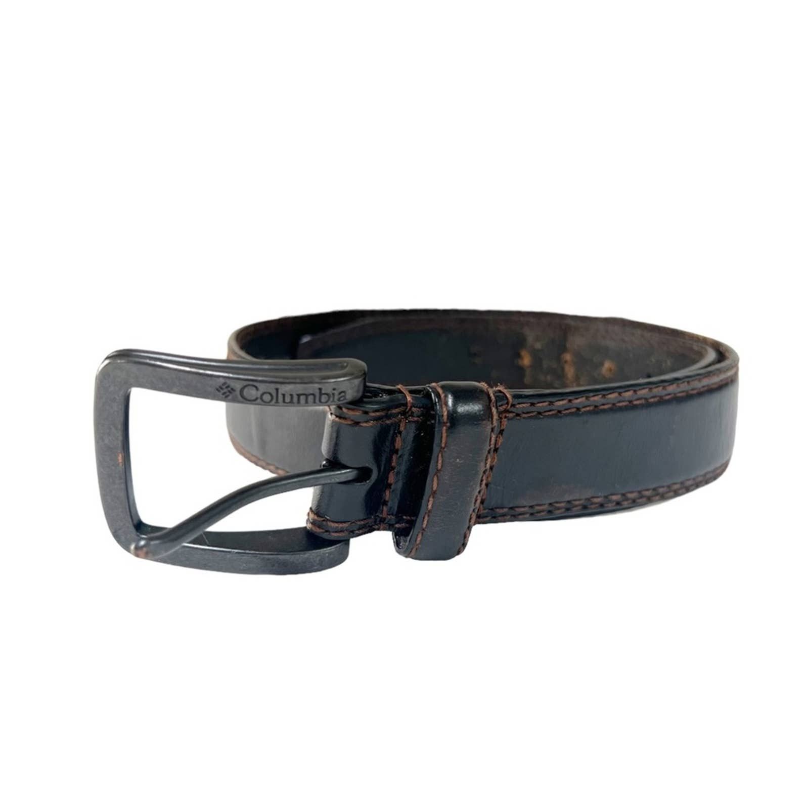Columbia Columbia Men’s Genuine Leather Belt Brown Size Medium 34-36 Size 34 - 1 Thumbnail
