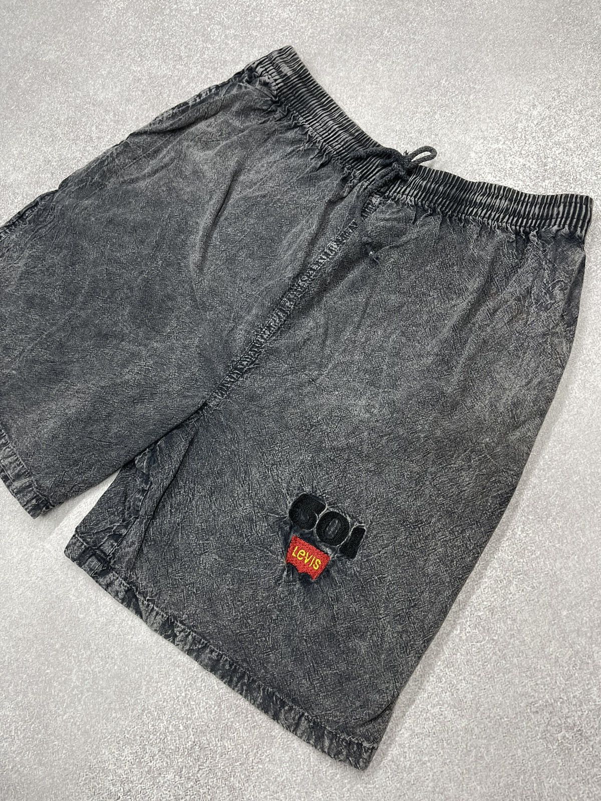 Levi's × Vintage Vintage Rare Levis 501 USA Shorts Garment Dyed Y2K Size US 34 / EU 50 - 2 Thumbnail